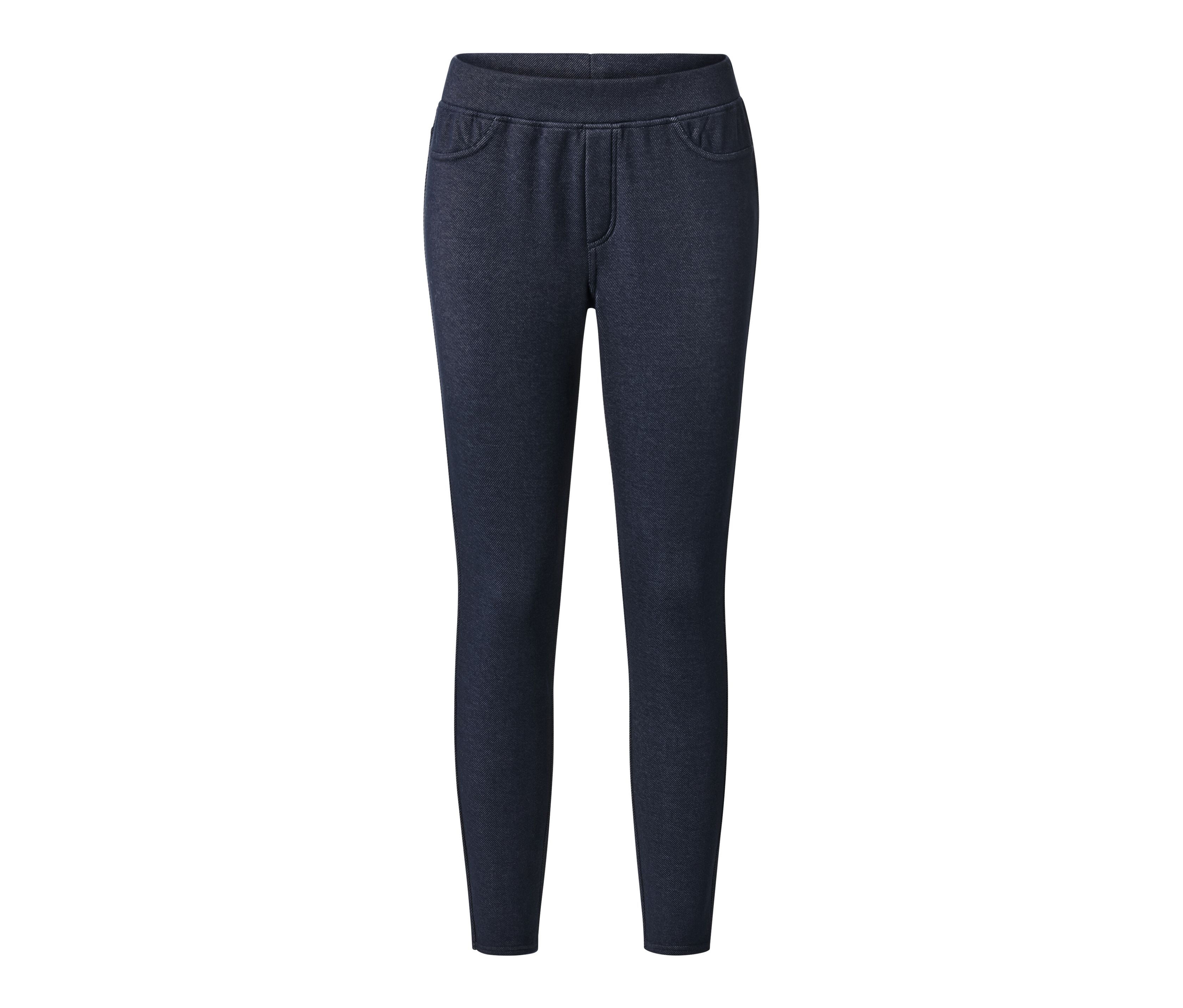 Tchibo - Ocieplane legginsy stylizowane na dżinsy, niebieski