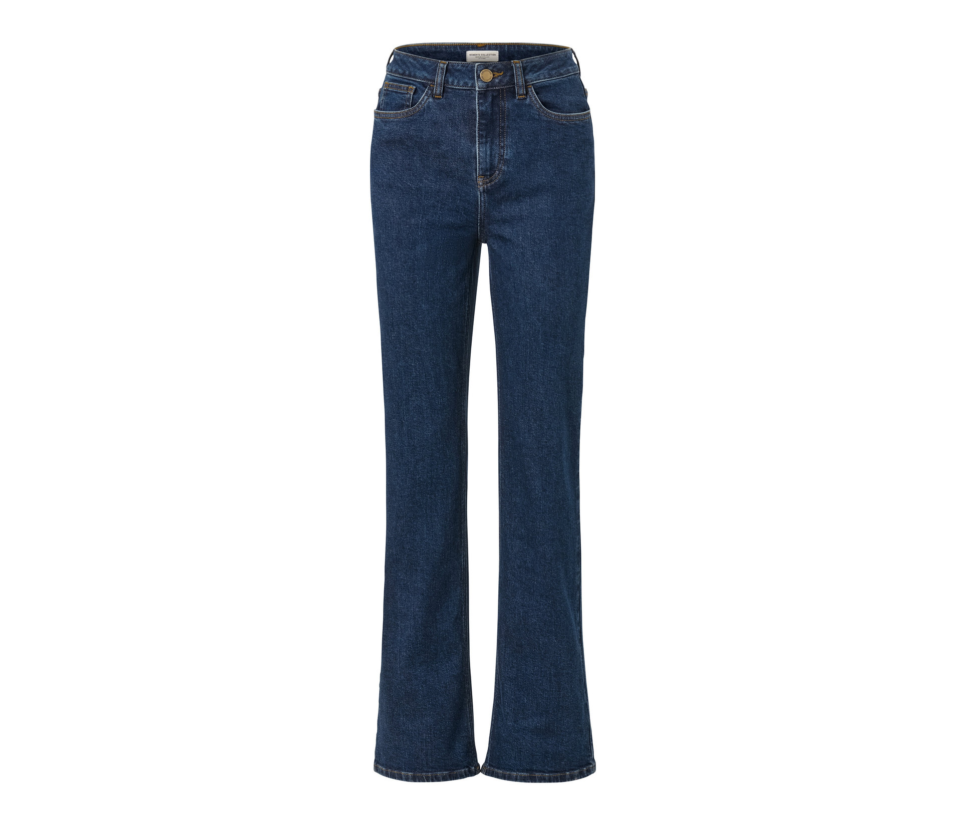 Tchibo - Spodnie dżinsowe typu bootcut – fason „Lou”- niebieski