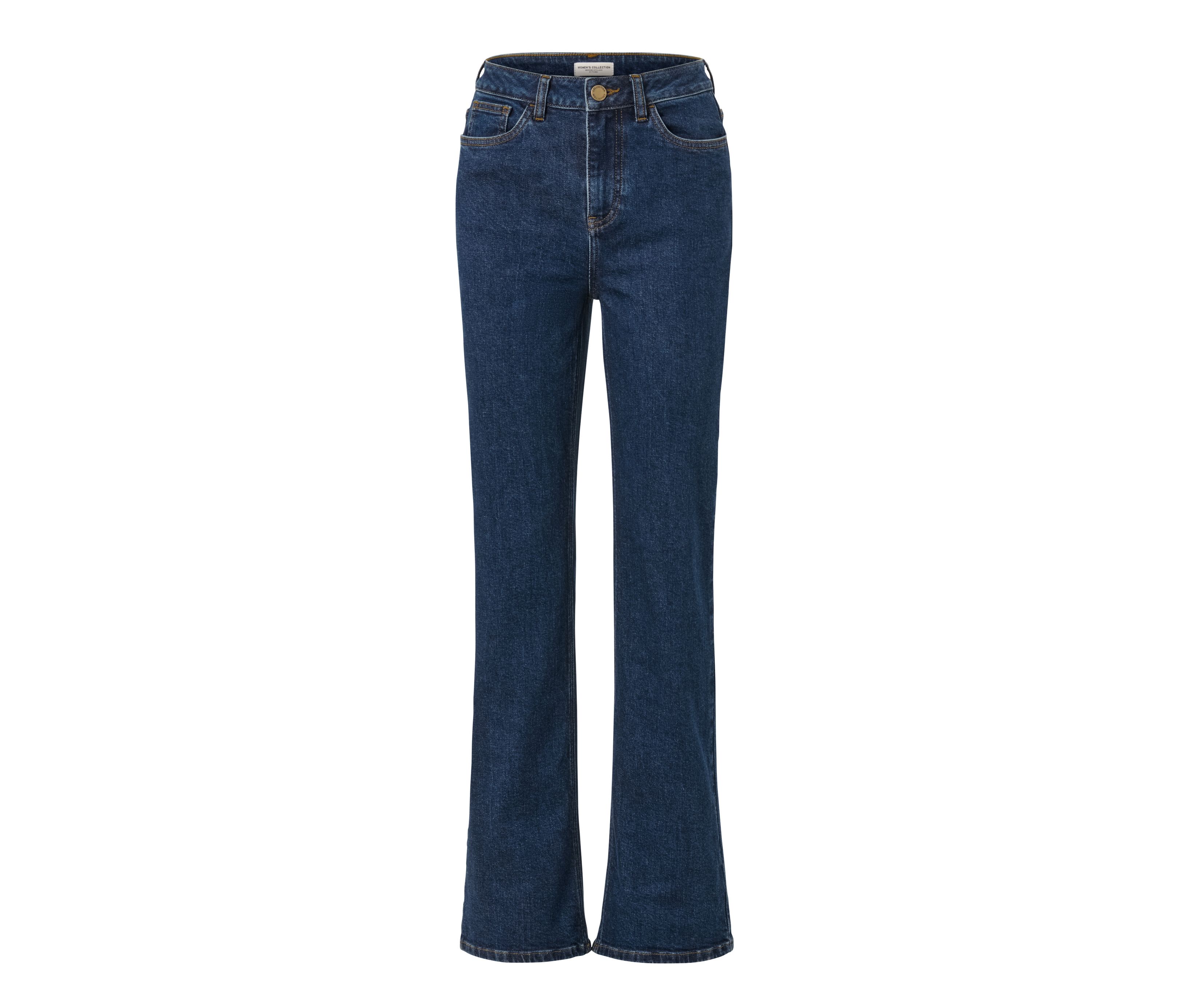Tchibo - Spodnie dżinsowe typu bootcut – fason „Lou”, niebieski