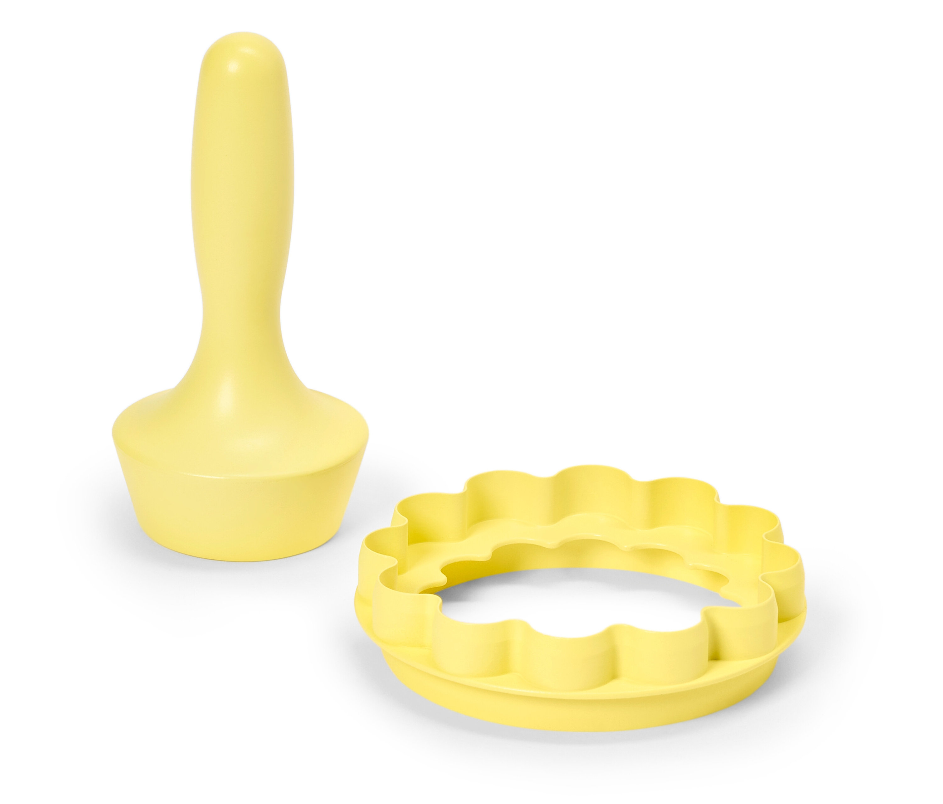 Tchibo - Foremka do babeczek - kolor: żółty