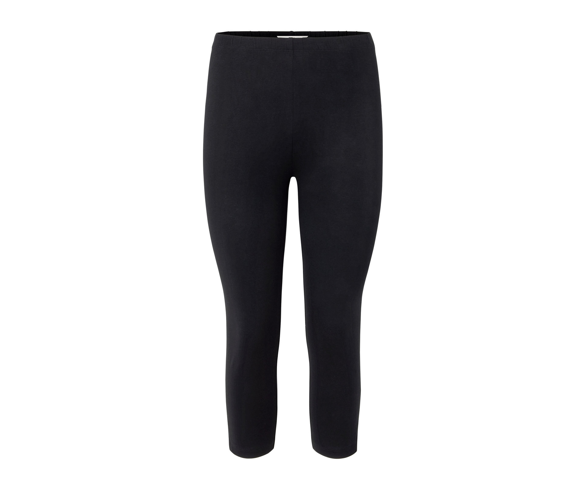 Tchibo - Legginsy o długości 3/4 z detalami- czarny