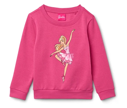 Różowa bluza z baletnicą Barbie.