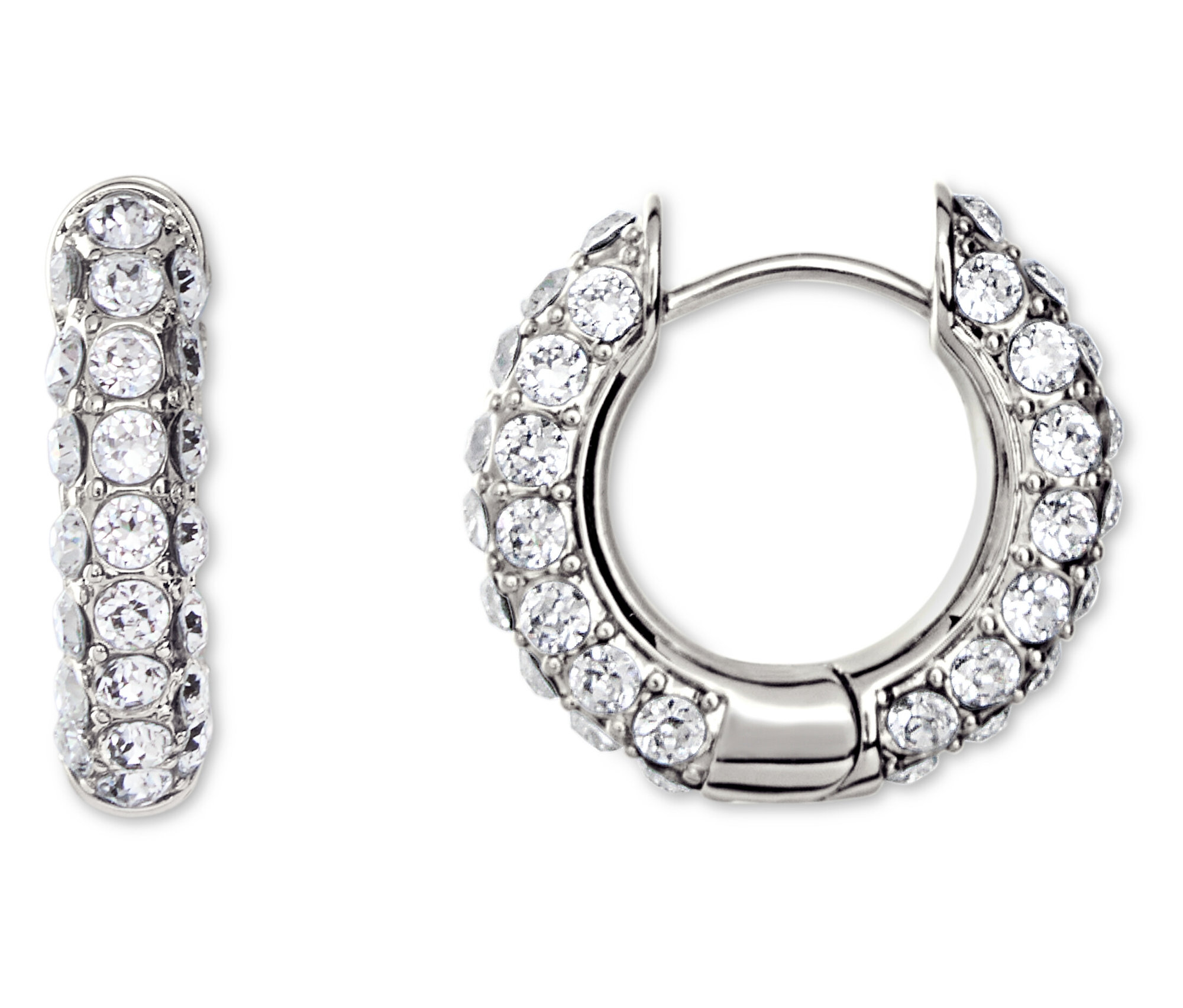 Tchibo - Kolczyki kreole pavé