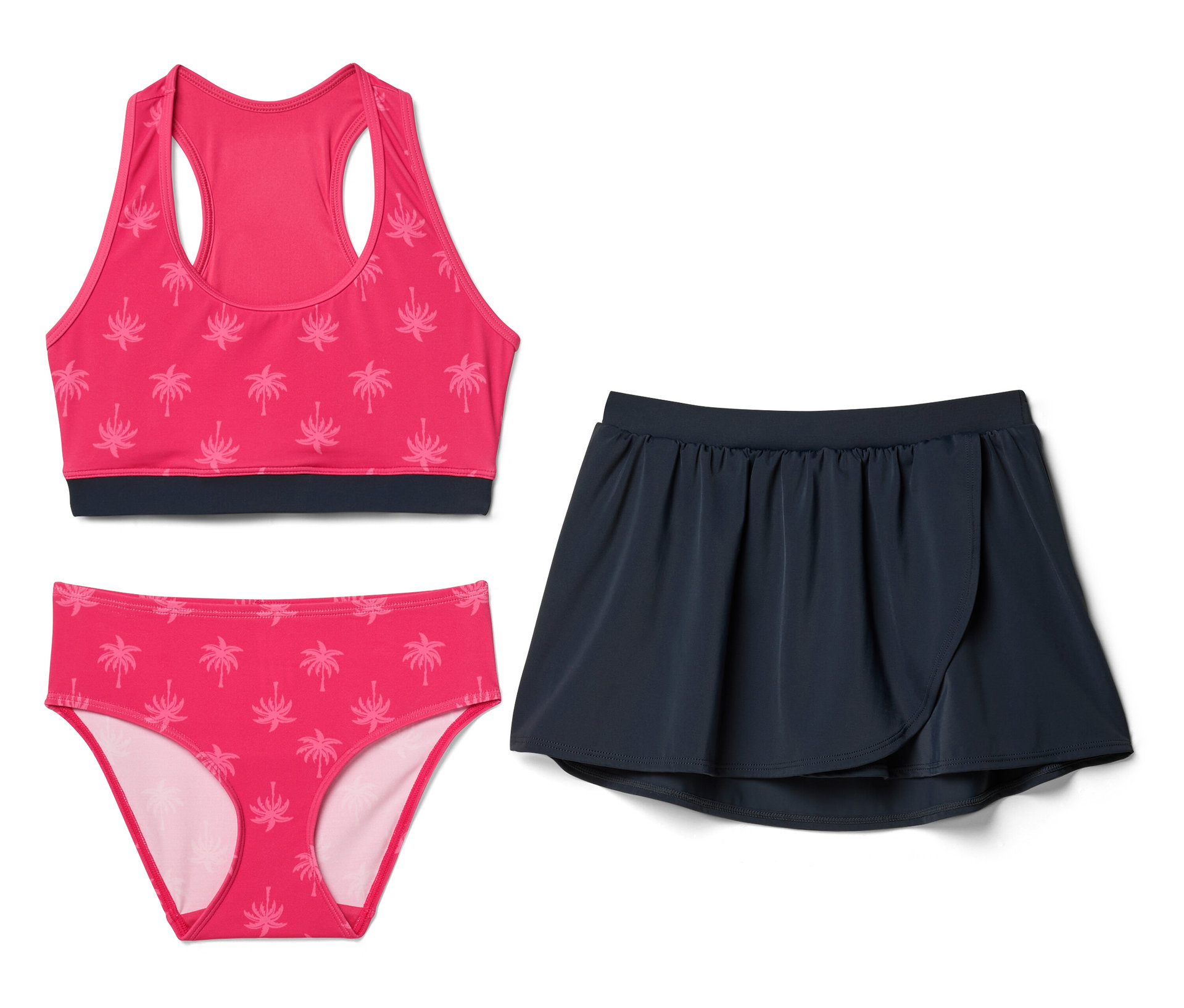 Tchibo - Zestaw bikini- różowy/niebieski
