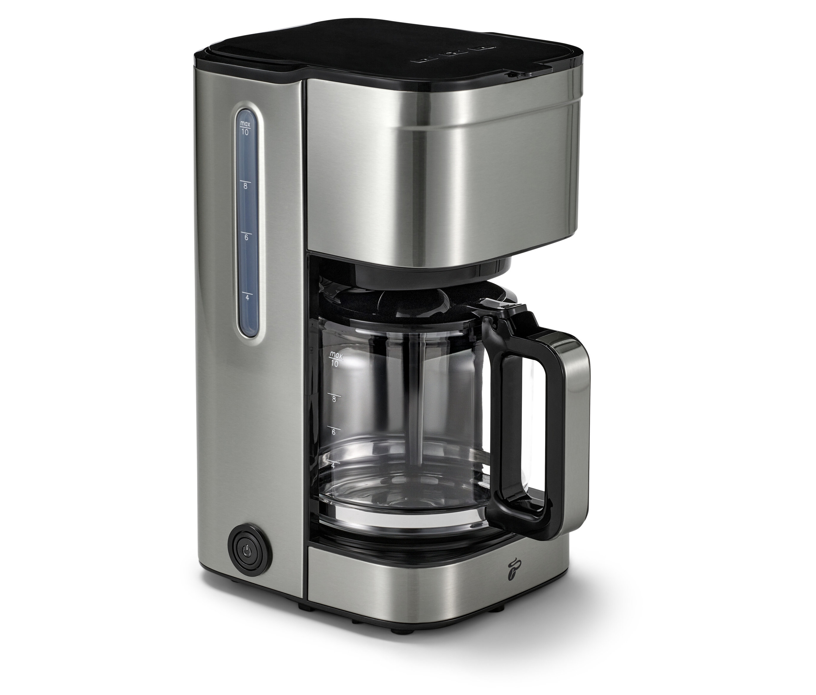Tchibo - Ekspres przelewowy »Let's Brew Elegant«, srebrny