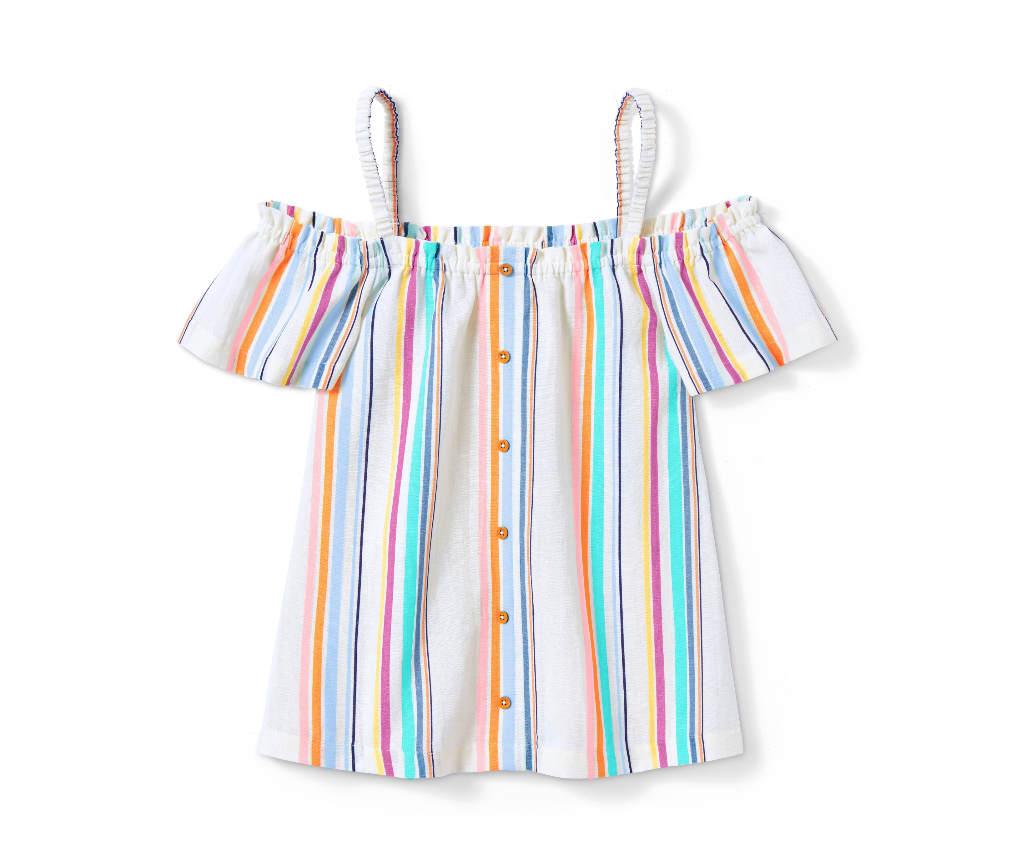 Tchibo - Web-Bluse- biały/w paski