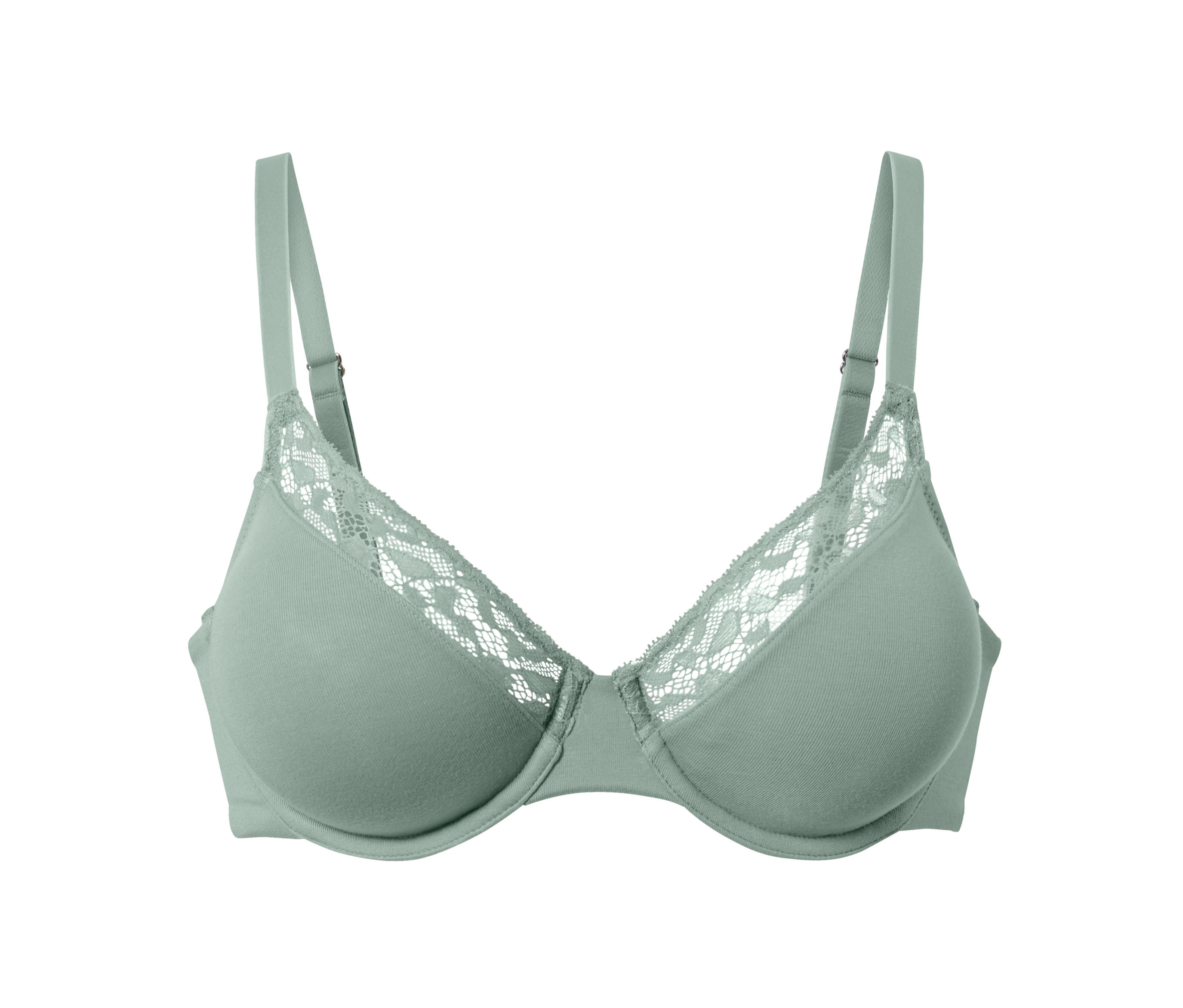 Tchibo - Biustonosz na fiszbinach- zielony