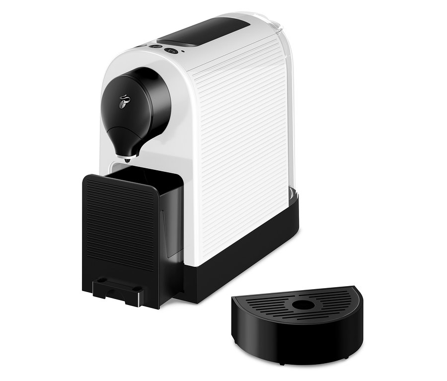 Biały ekspres do kawy Cafissimo pure+.