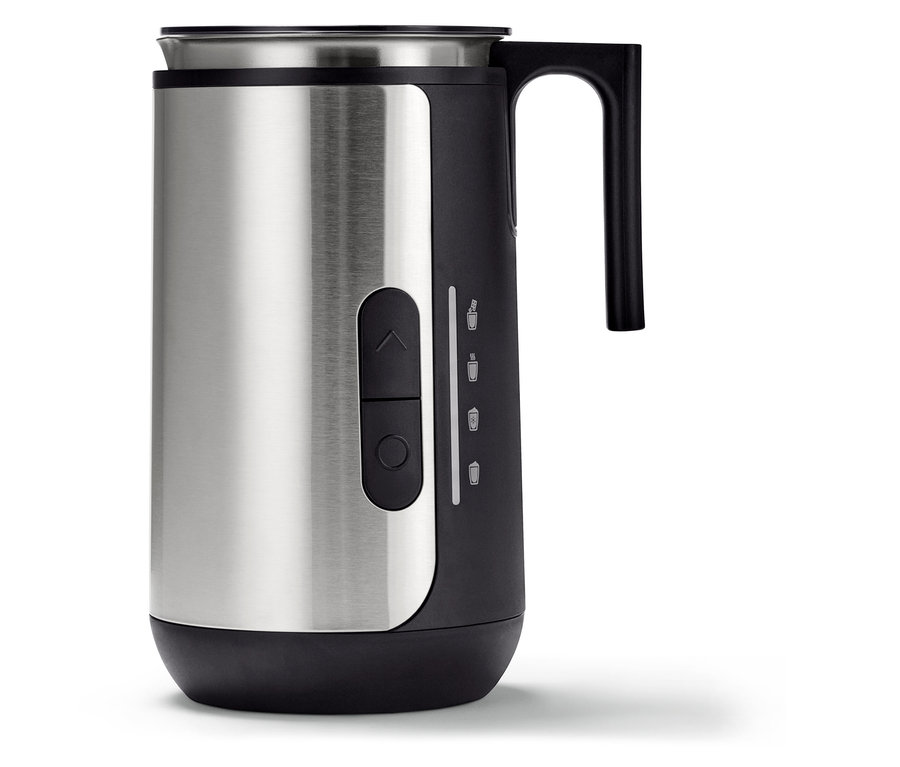 Indukcyjny spieniacz do mleka, czarny