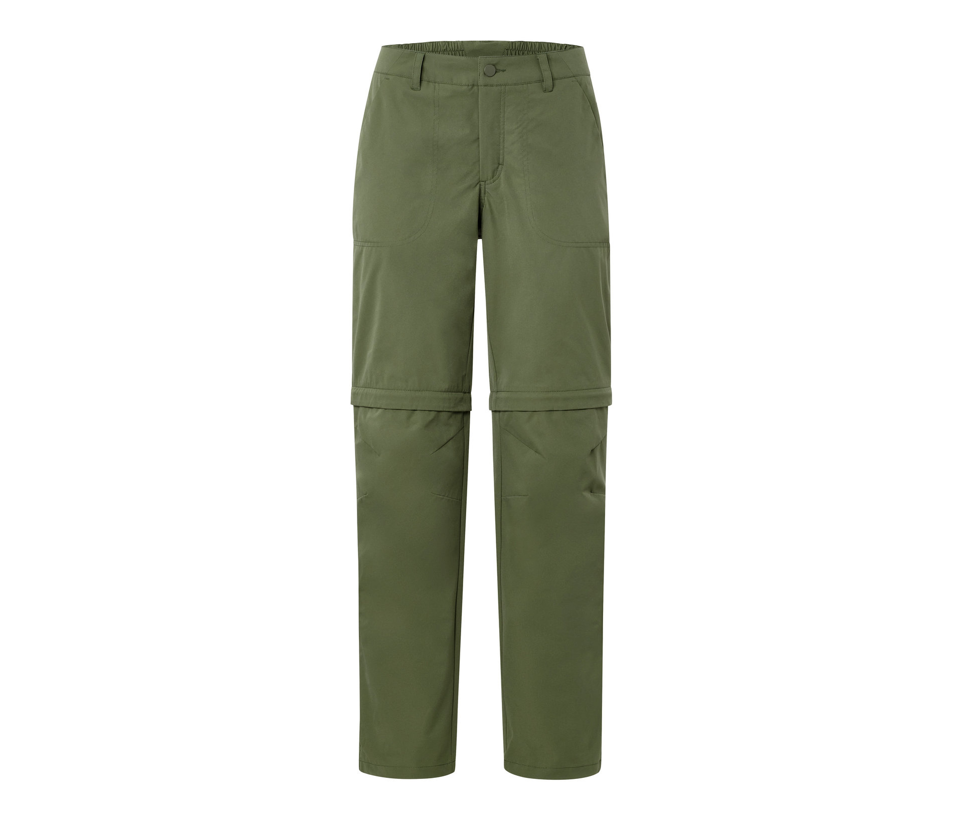 Tchibo - Spodnie funkcyjne 2 w 1, khaki