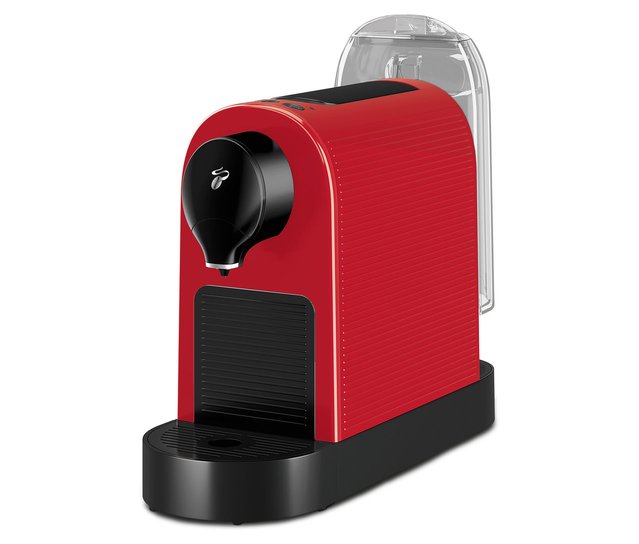 Czerwony ekspres do kawy Cafissimo pure+.