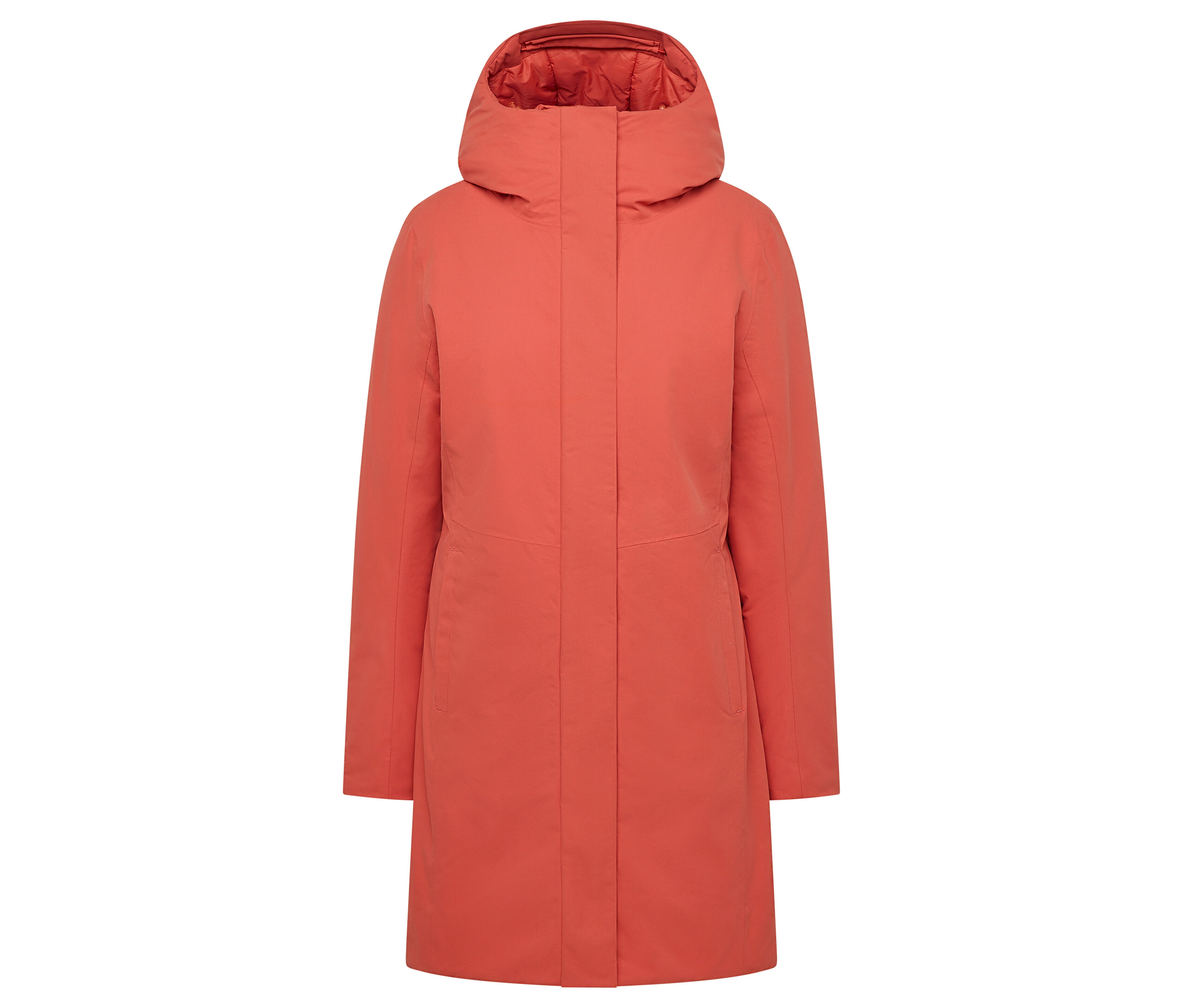 Tchibo - Płaszcz zimowy- pomarańczowy