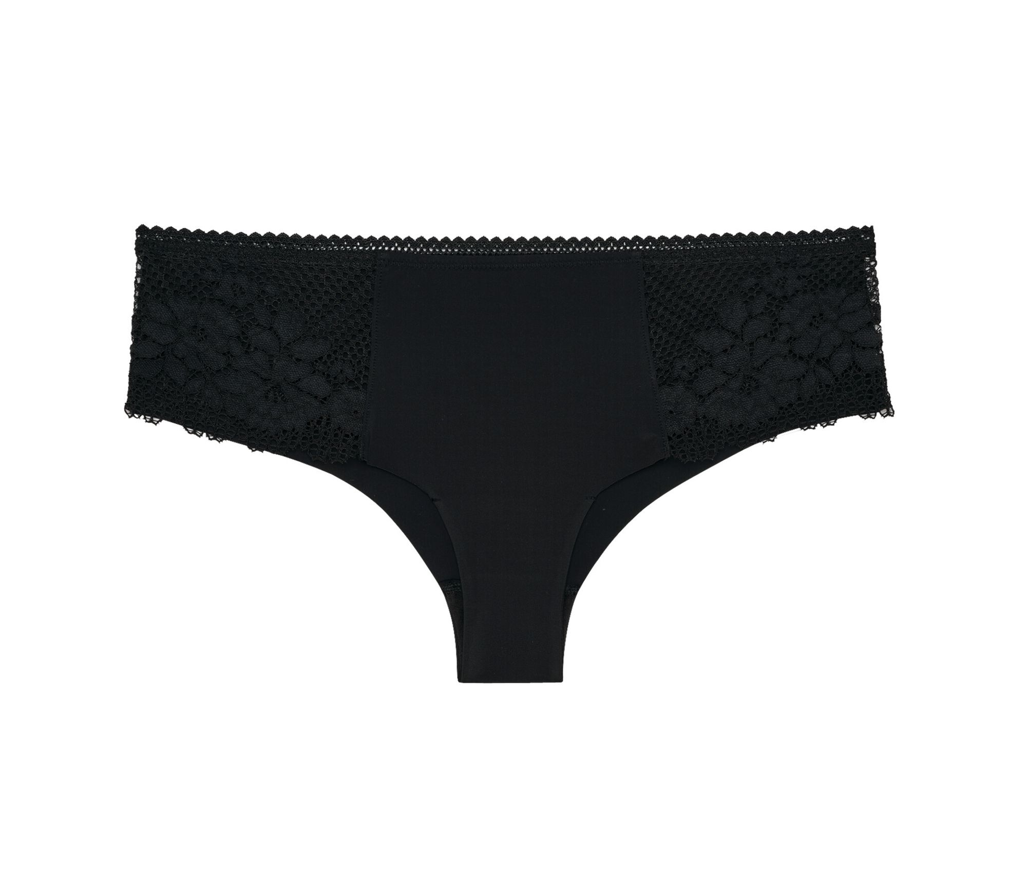 Figi typu hipster raw cut Passionata „Nina”, czarny