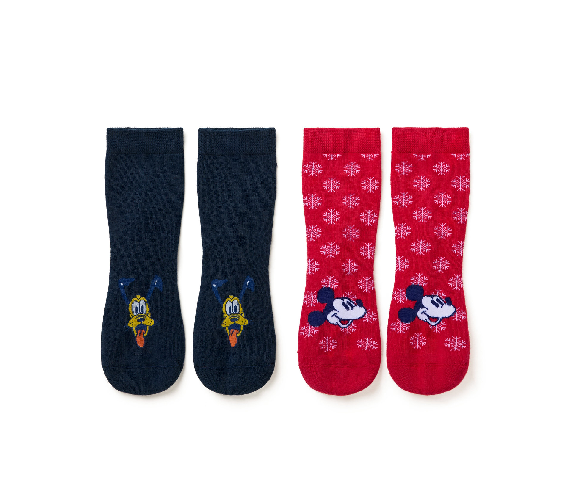 Tchibo - Dziecięce skarpetki antypoślizgowe „Mickey i przyjaciele”, 2 pary