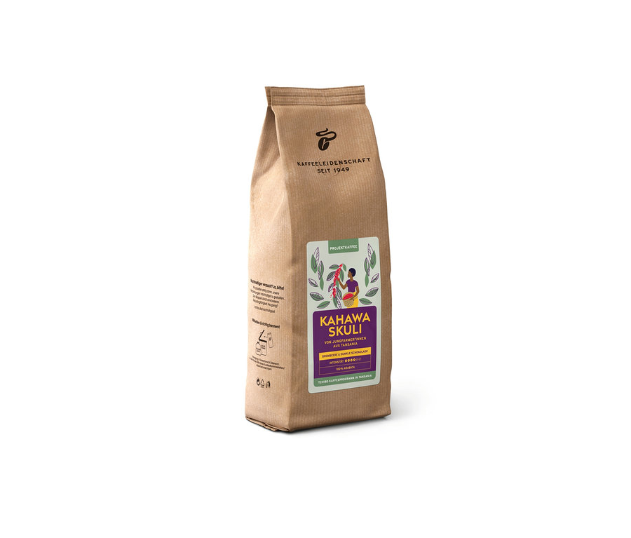 Opakowanie kawy ziarnistej Projektkaffee Kahawa Skuli - 500 g.