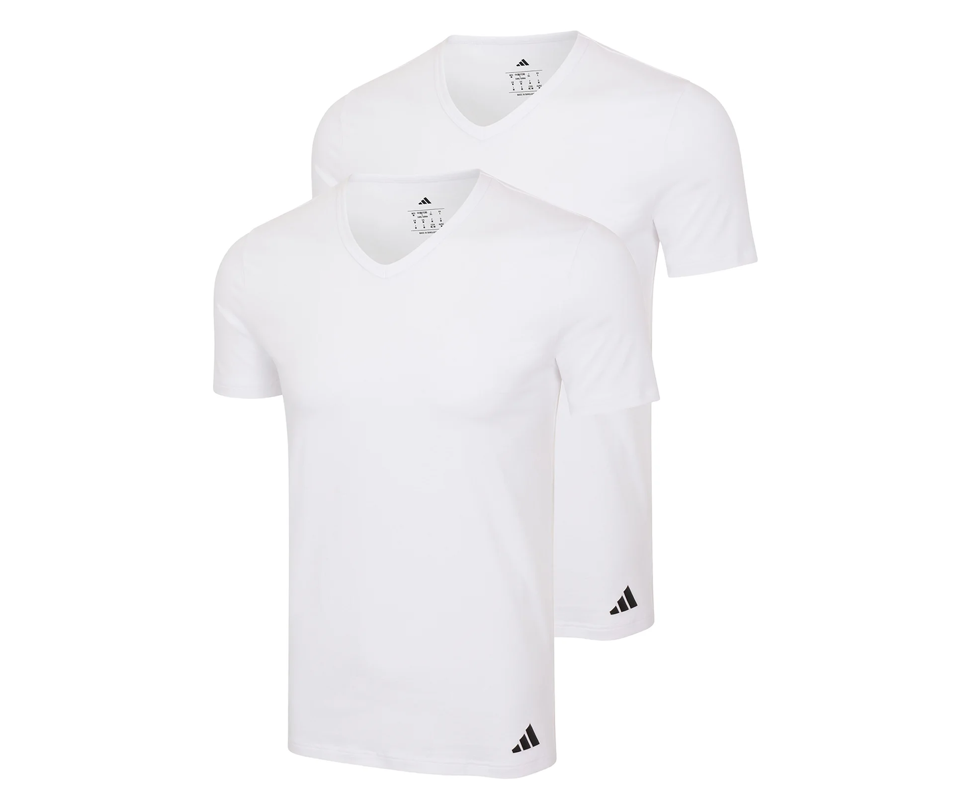 Koszulki adidas Active Flex, 2 sztuki, białe
