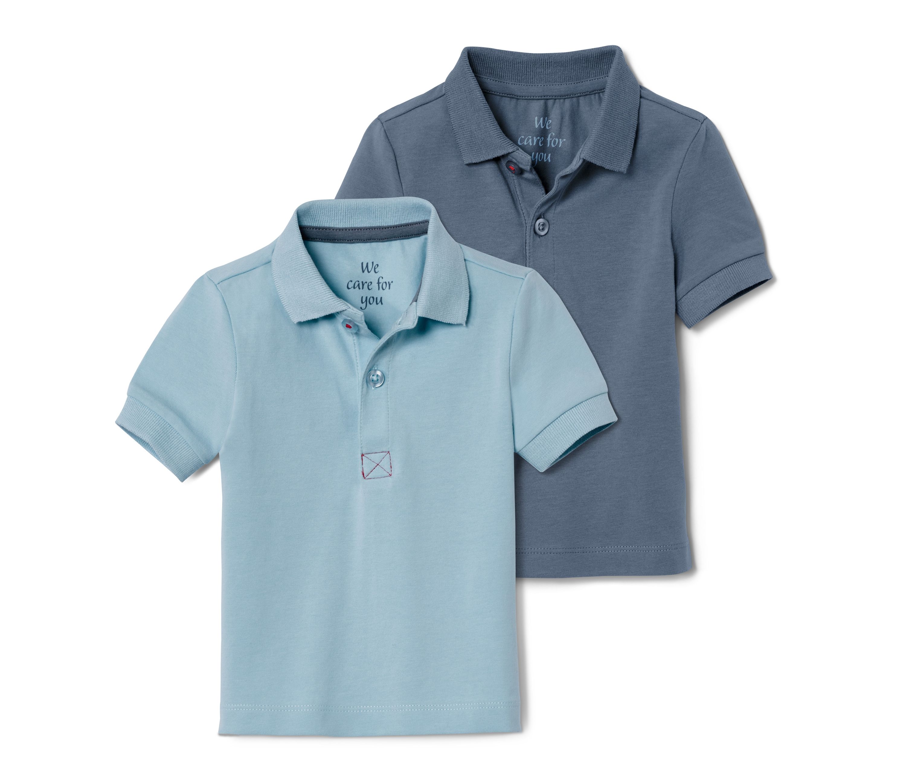 Tchibo - Koszulki polo z dżerseju, niebieski/niebieski