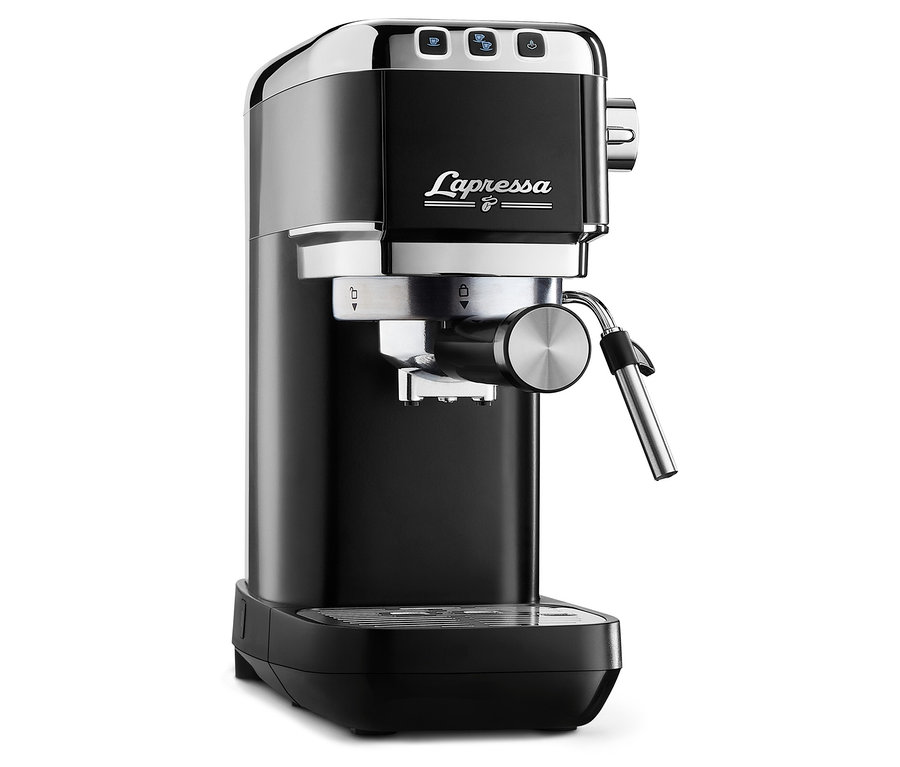 Czarny ekspres do kawy.