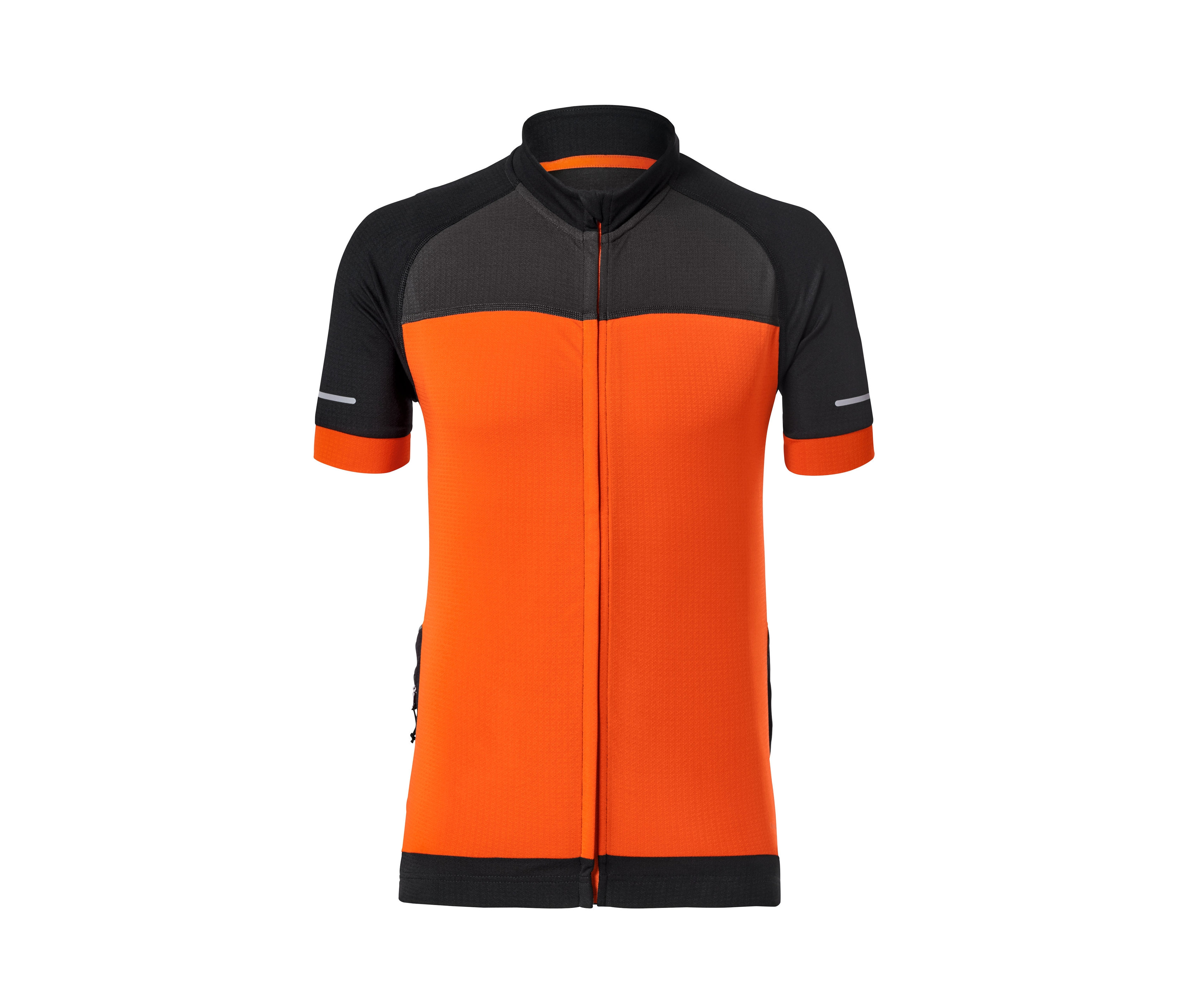 Tchibo - Trykot rowerowy- szary/czarny