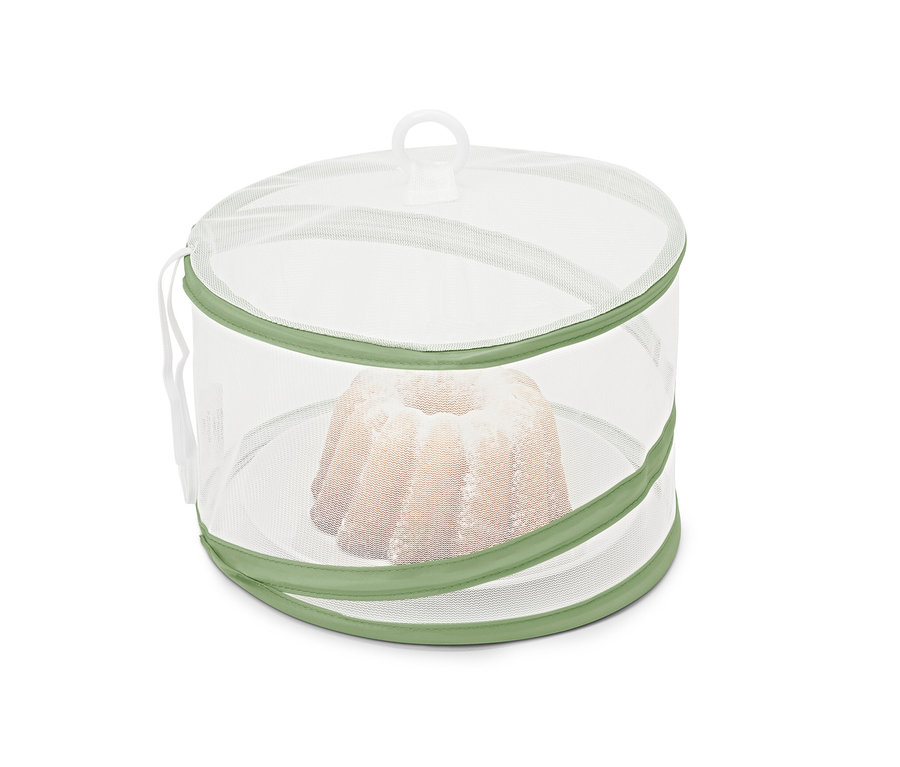 Babka pod składaną osłoną na żywność, małą.