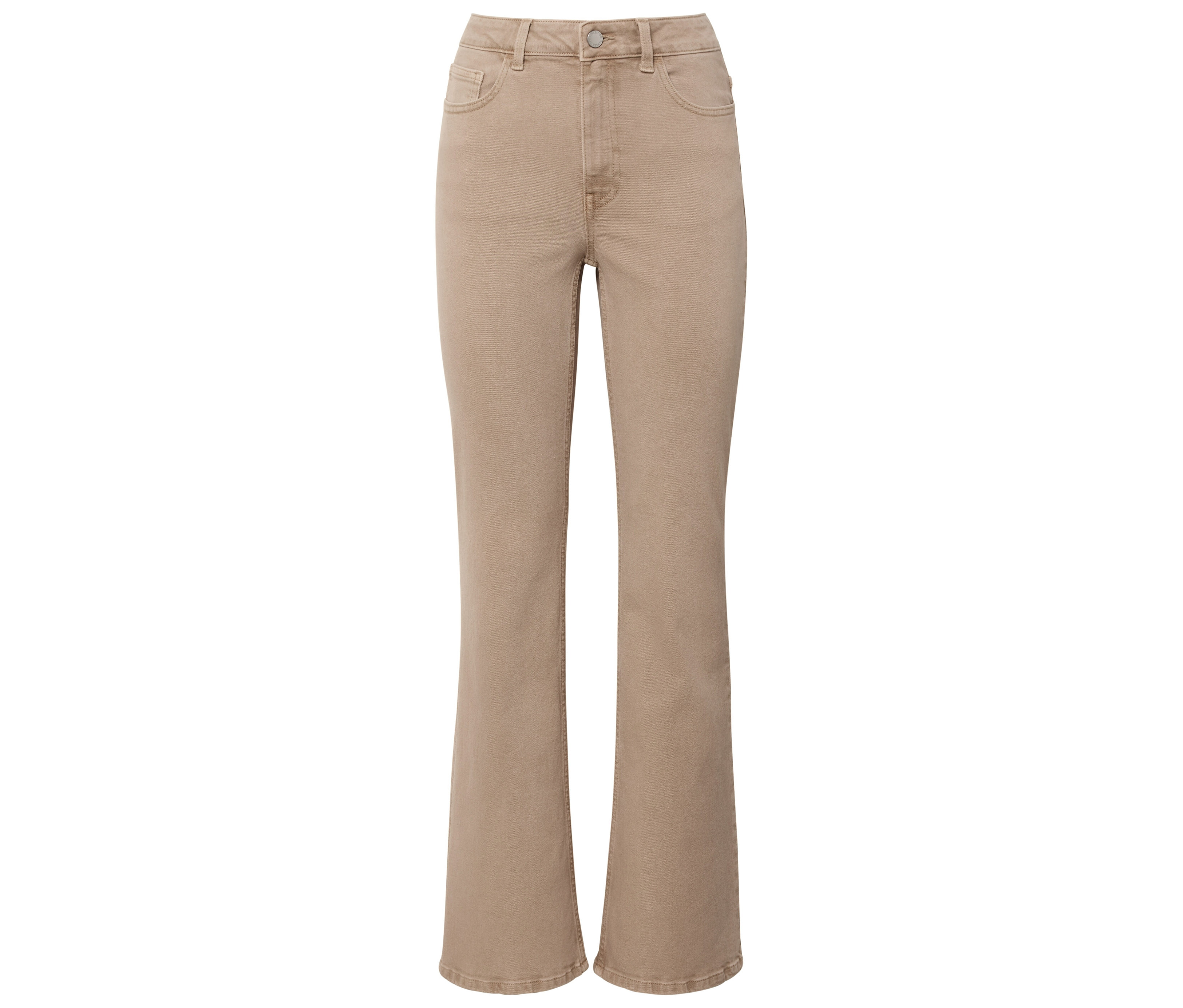 Tchibo - Dżinsy typu bootcut – fason „Lou”, beżowy