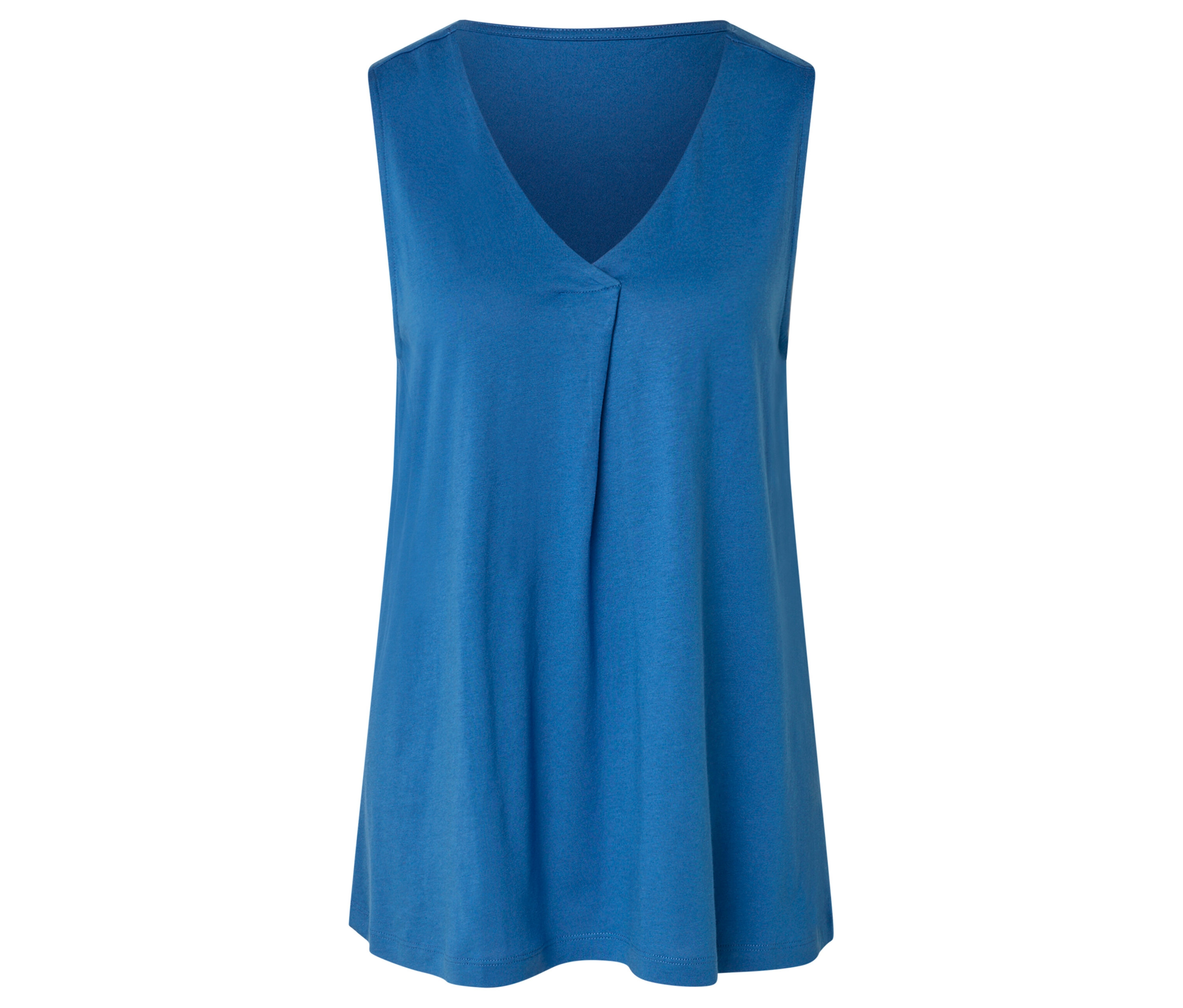 Tchibo - Koszulka z zakładką- niebieski