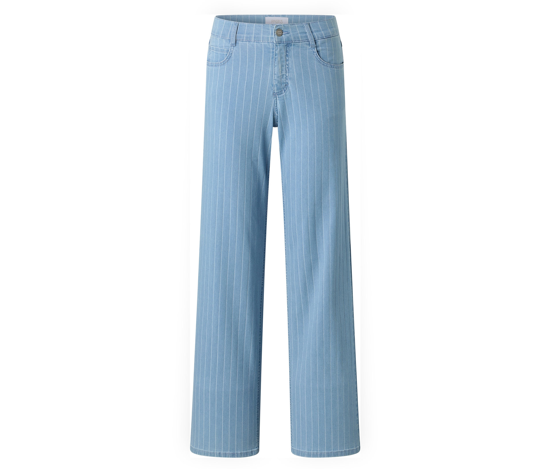 Dżinsy Angels „Liz” Wide Leg- niebieski
