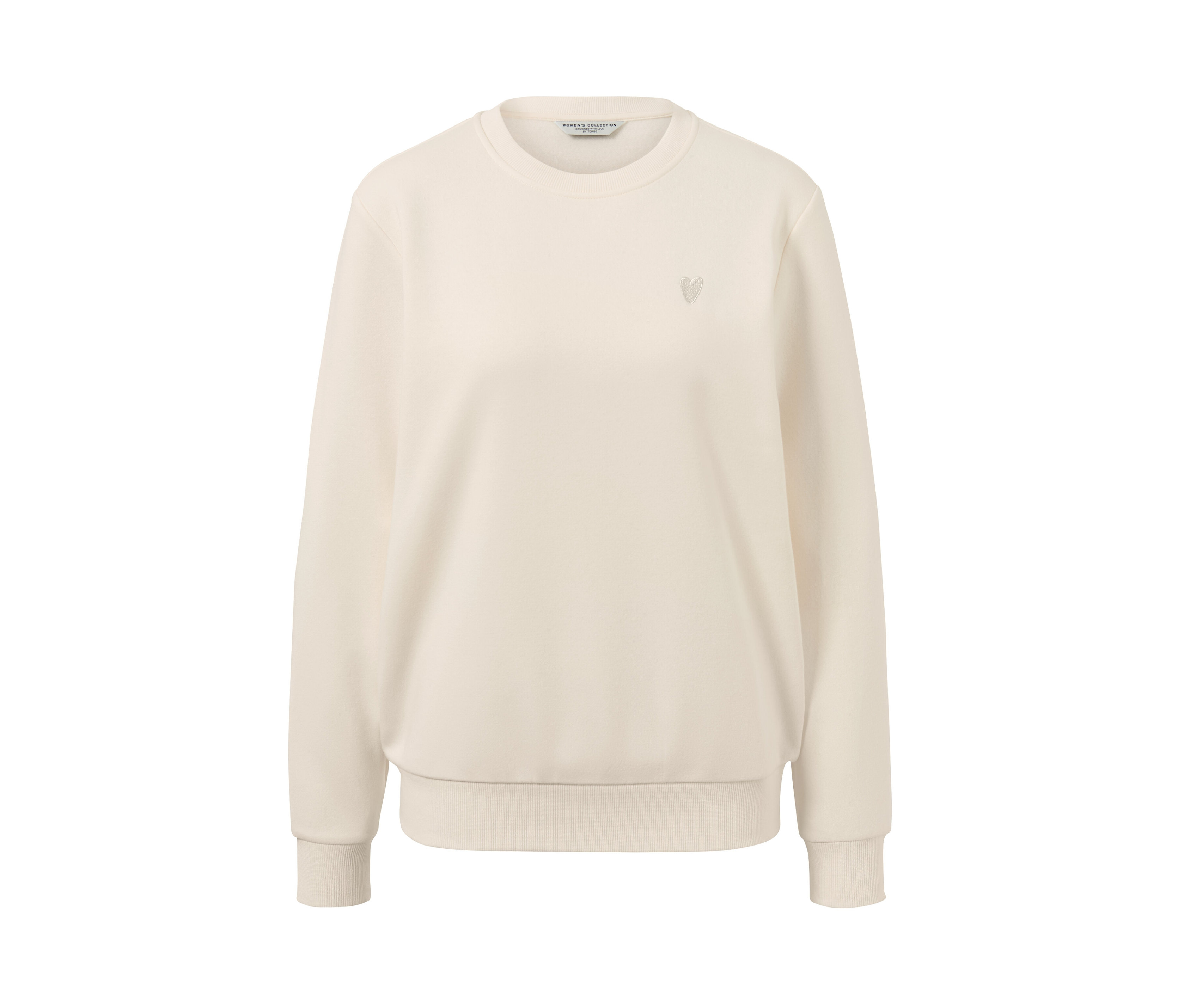 Tchibo - Bluza z haftem- biały