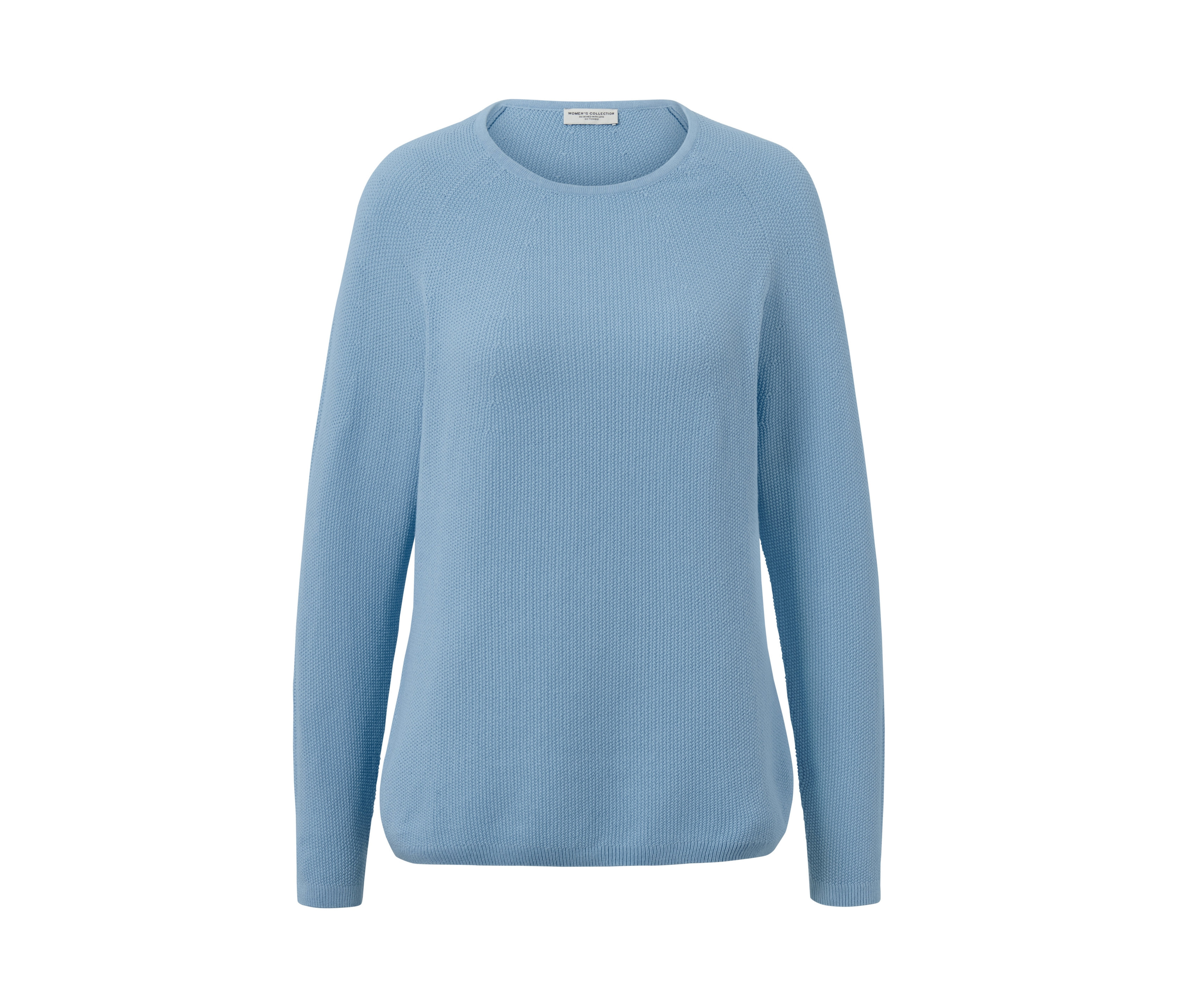 Tchibo - Sweter z dzianiny- niebieski