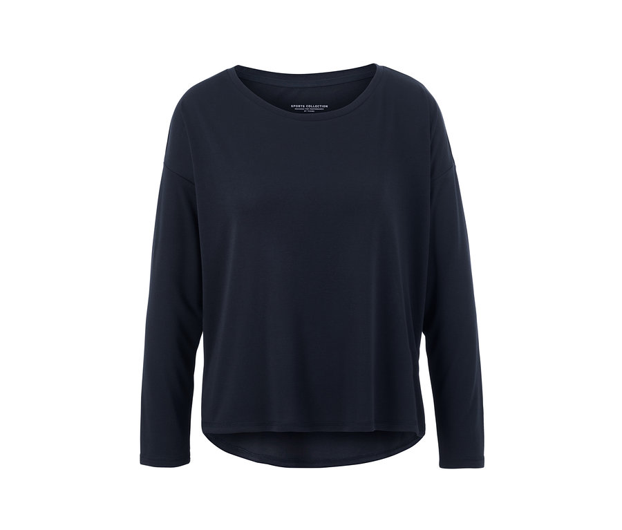 Niebieska koszulka sportowa 2 w 1.