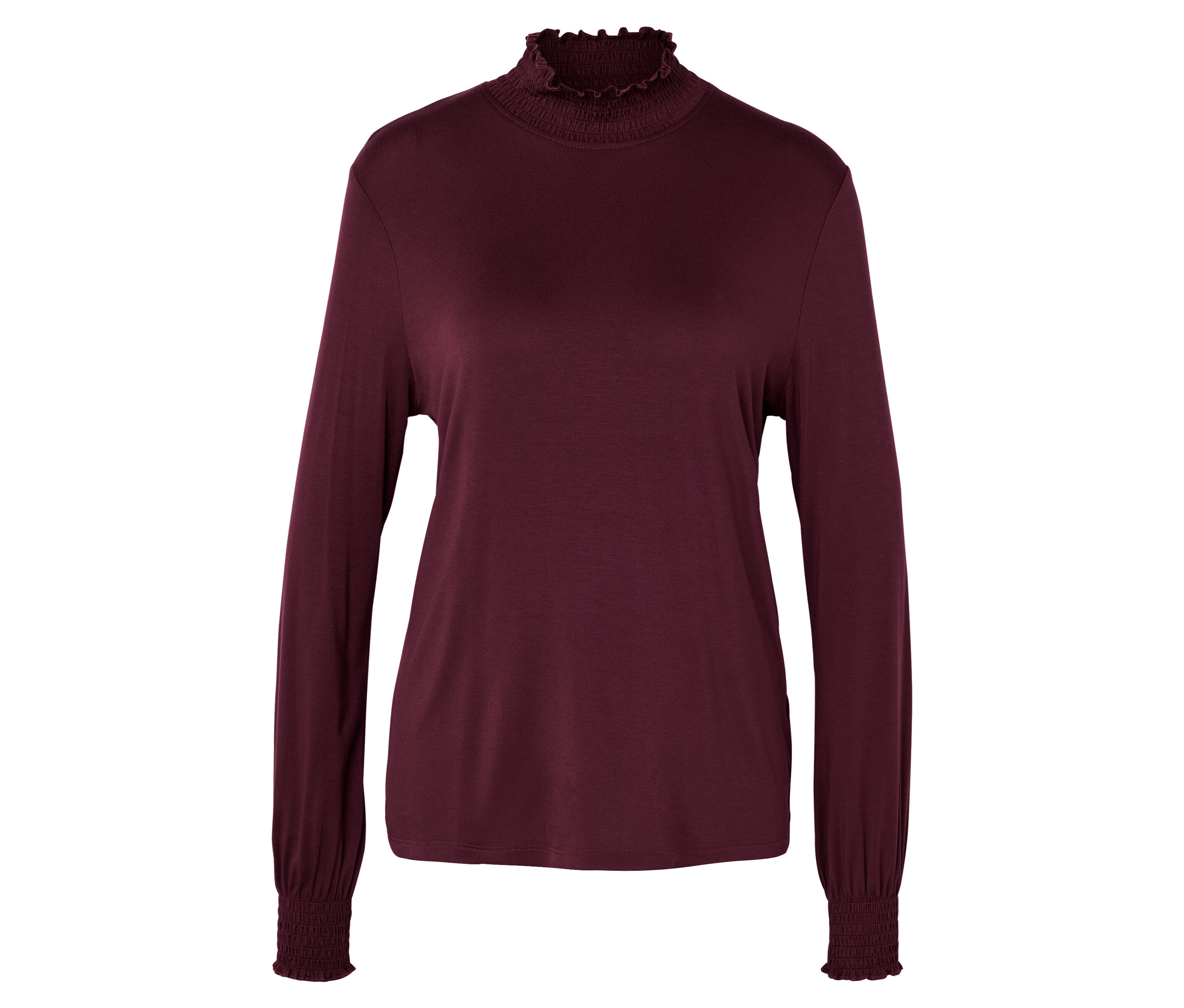 Tchibo - Bluzka ze stójką- czerwony