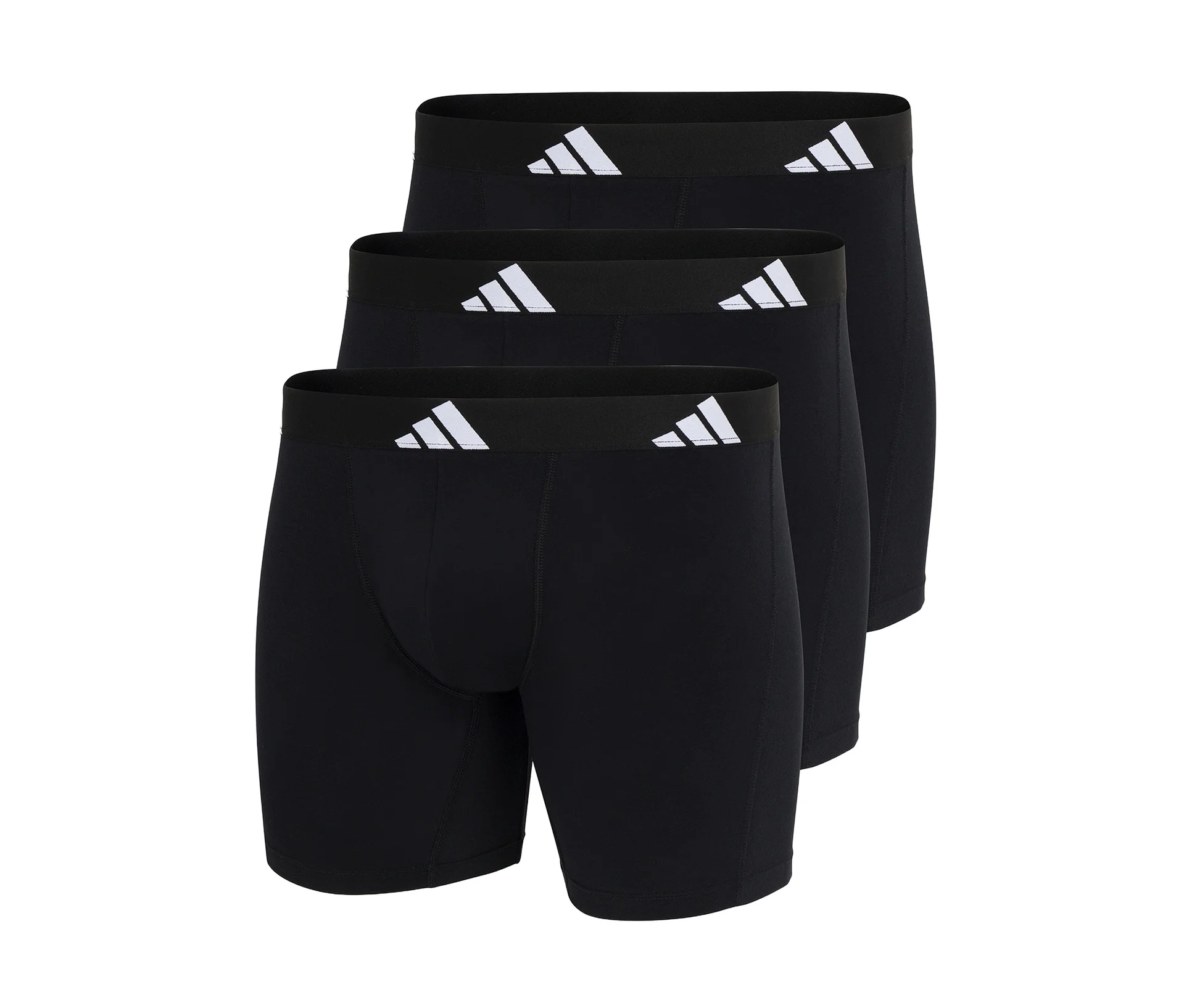 Bokserki adidas Active Flex Cotton, 3 pary, czarne
