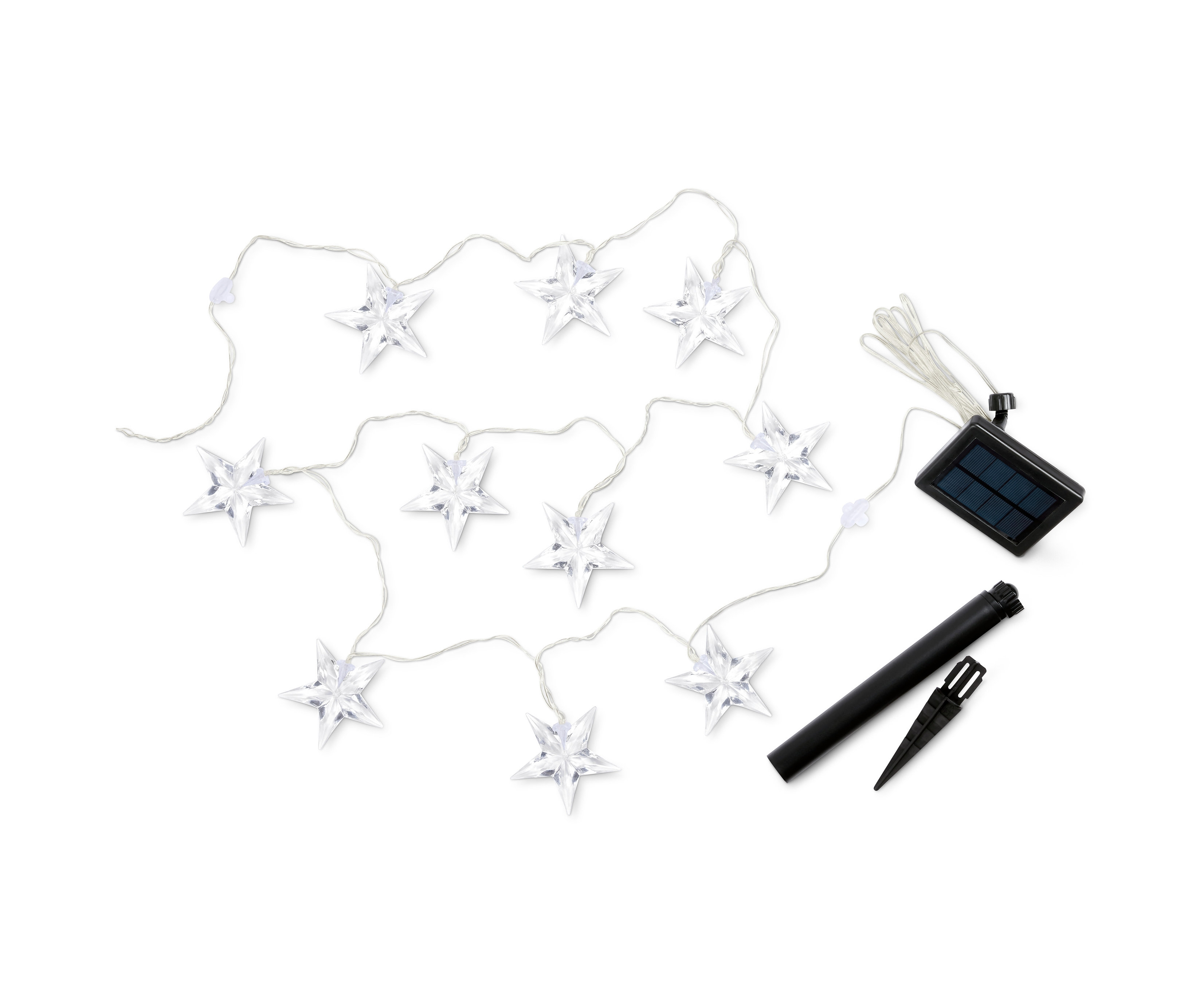 Tchibo - Solarny łańcuch świetlny - kolor: czarny