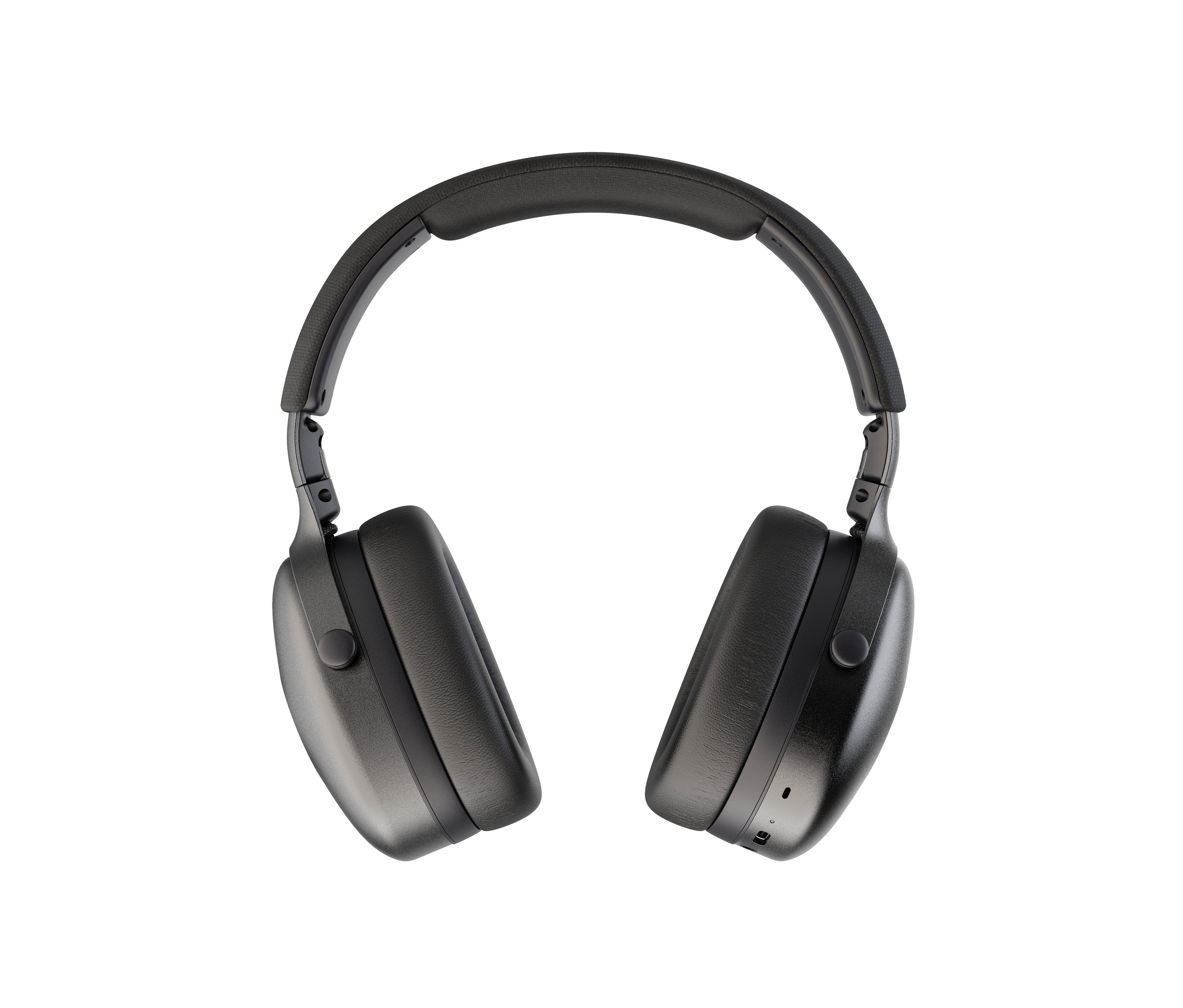 Czarne słuchawki nauszne House of Marley „Positive Vibration XL ANC”.