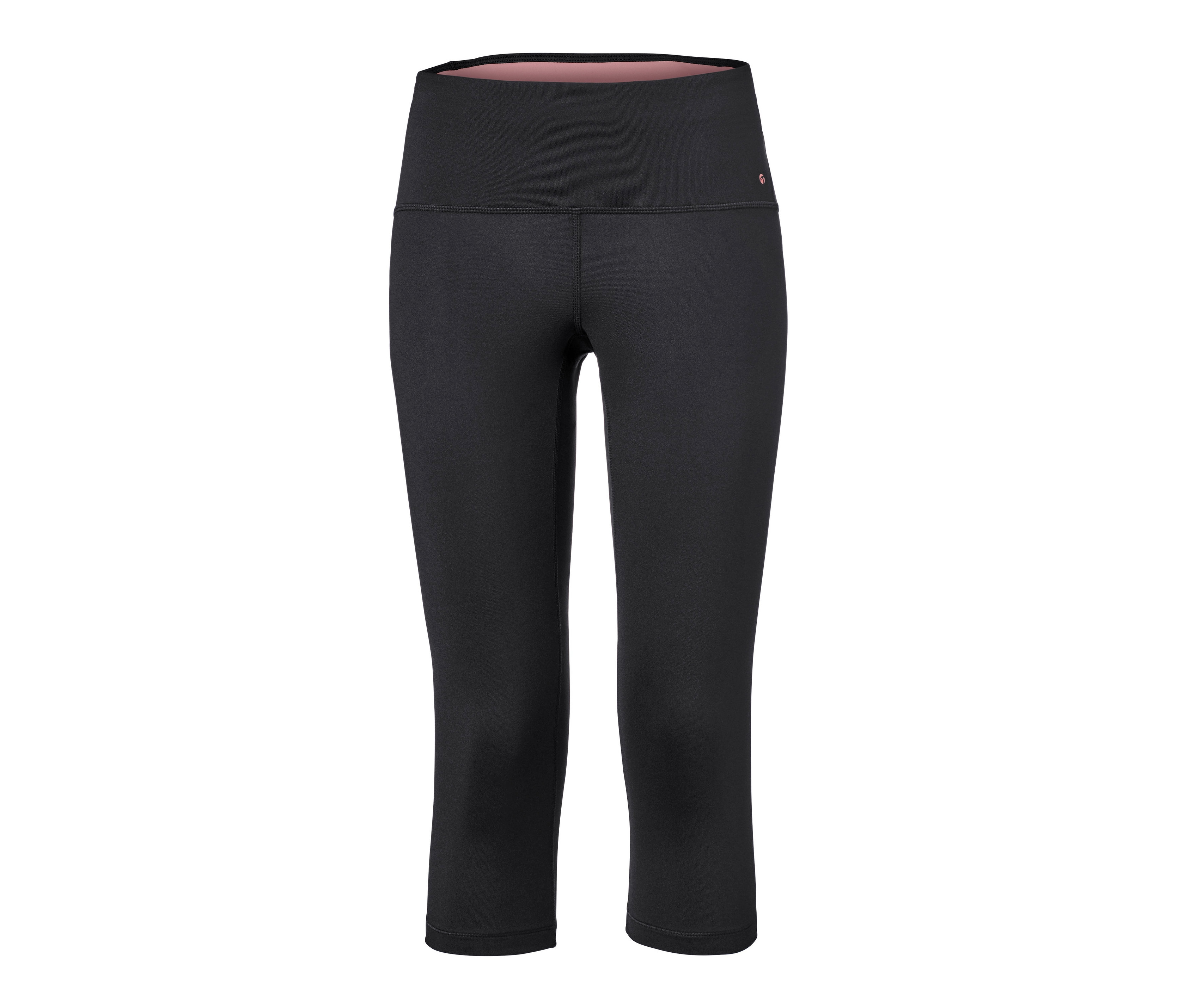 Tchibo - Legginsy sportowe o długości 3/4, czarny