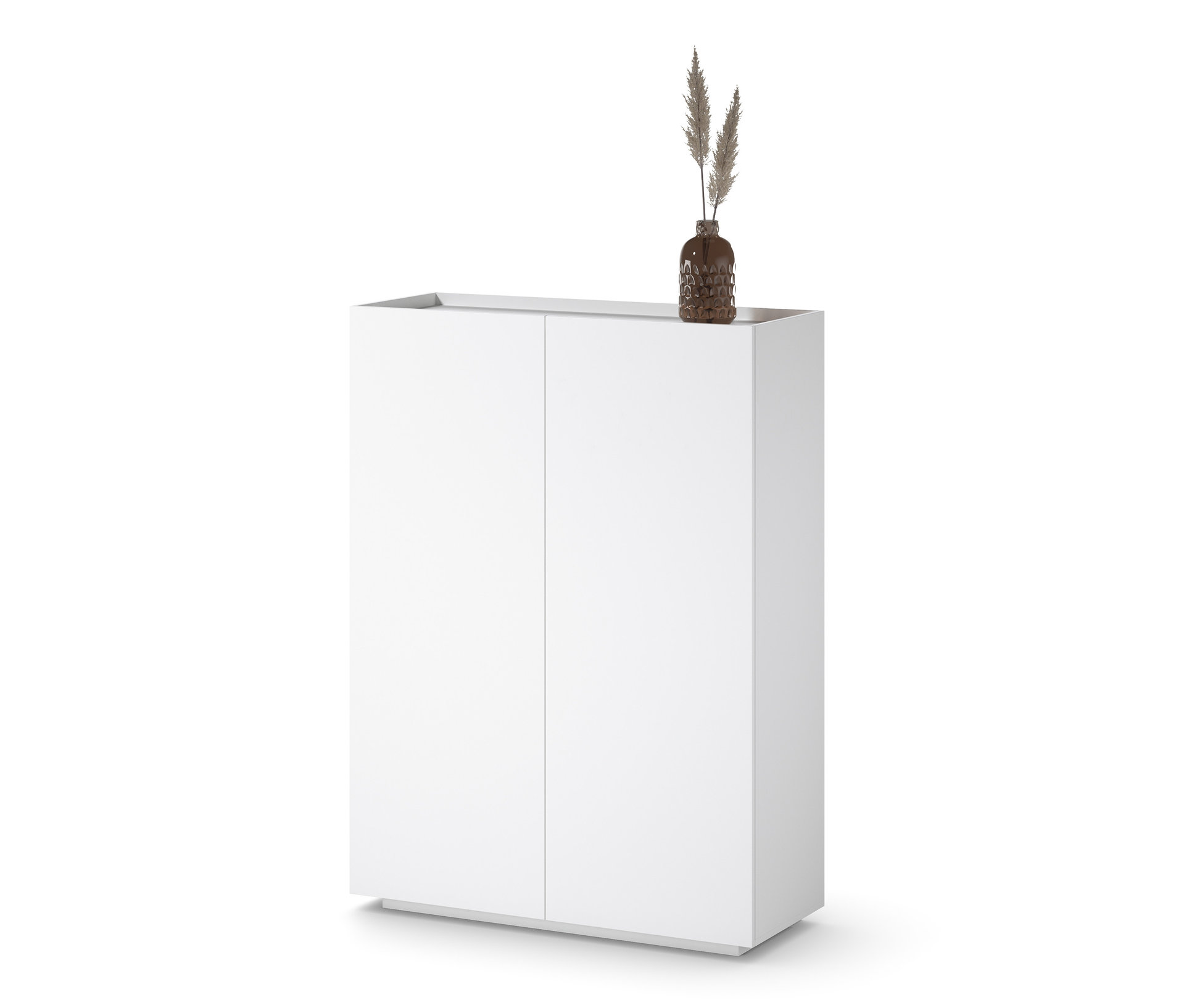 Tchibo - Szafa typu highboard - kolor: biały