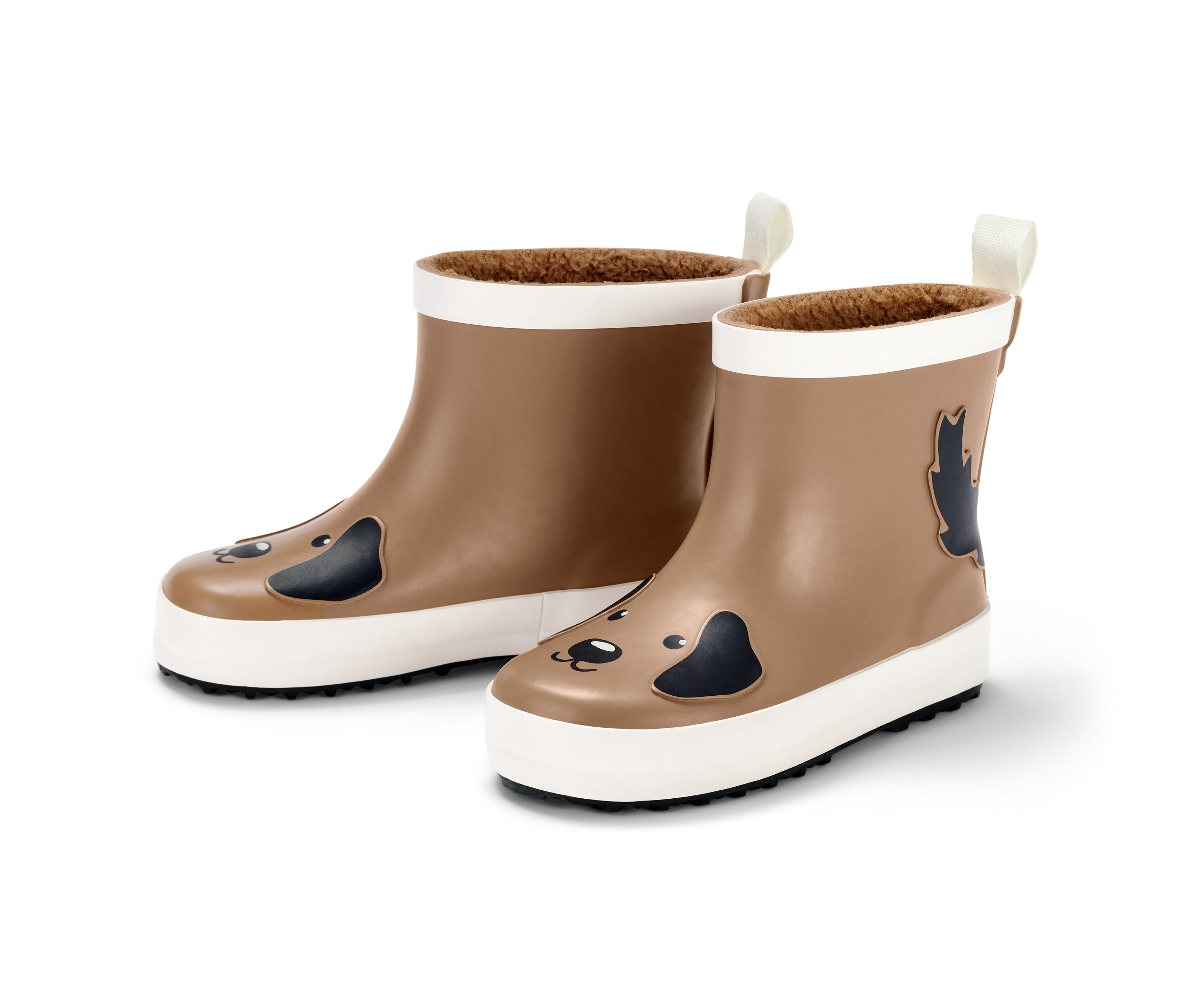 Tchibo - Krótkie kalosze dziecięce- czarny/brązowy/z nadrukiem