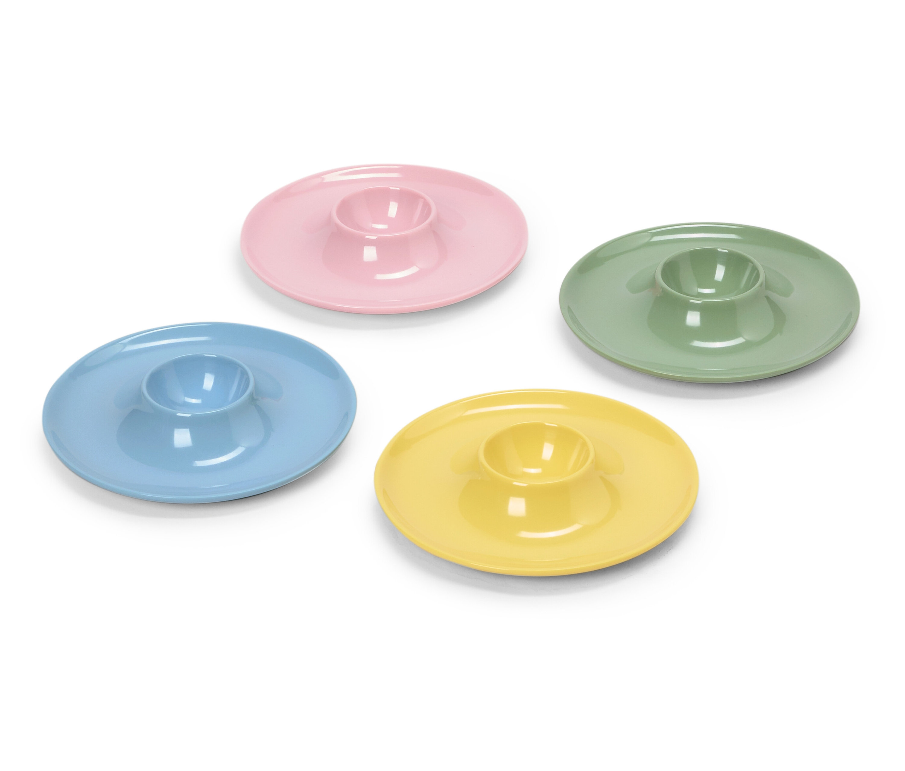 Tchibo - Kieliszki na jajka - kolor: niebieski/zielony