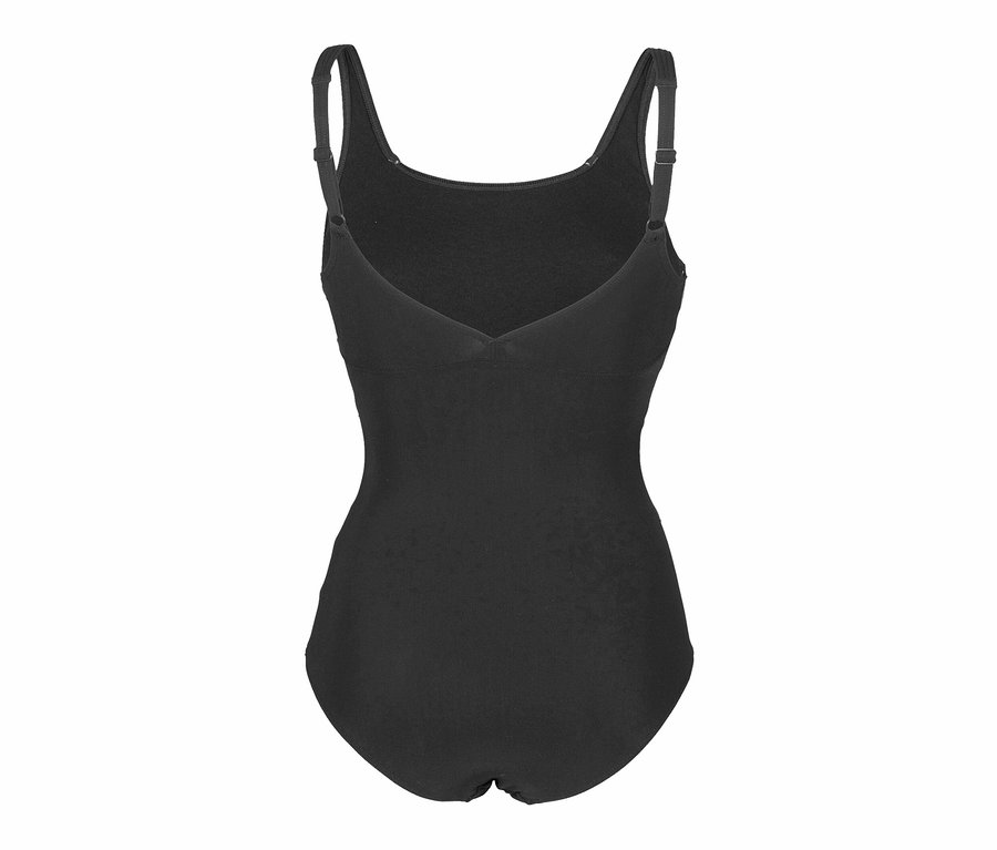 Czarny kostium kąpielowy arena Shapewear Jewel R Low C-Cup.