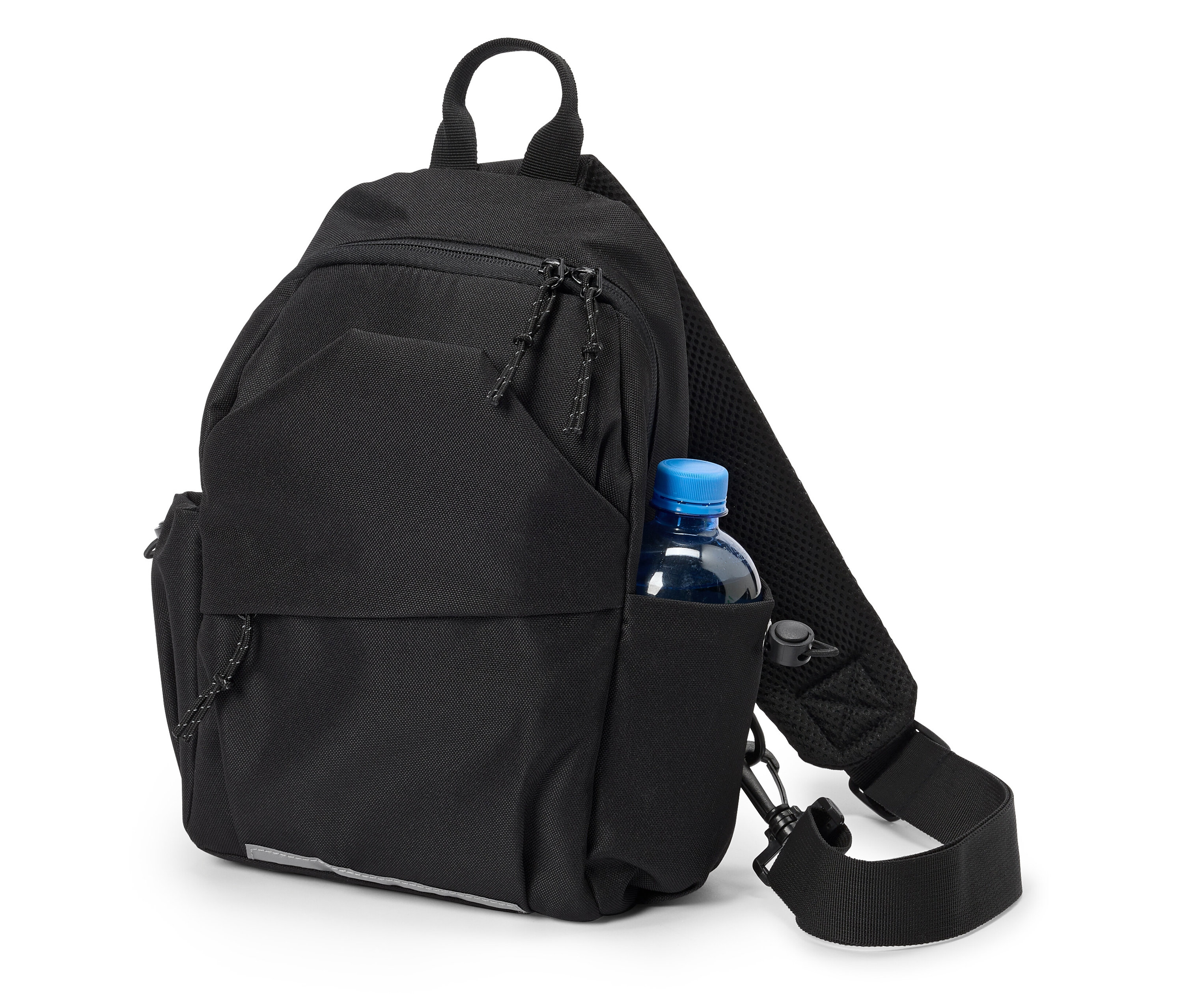 Tchibo - Torba typu crossbody - kolor: czarny