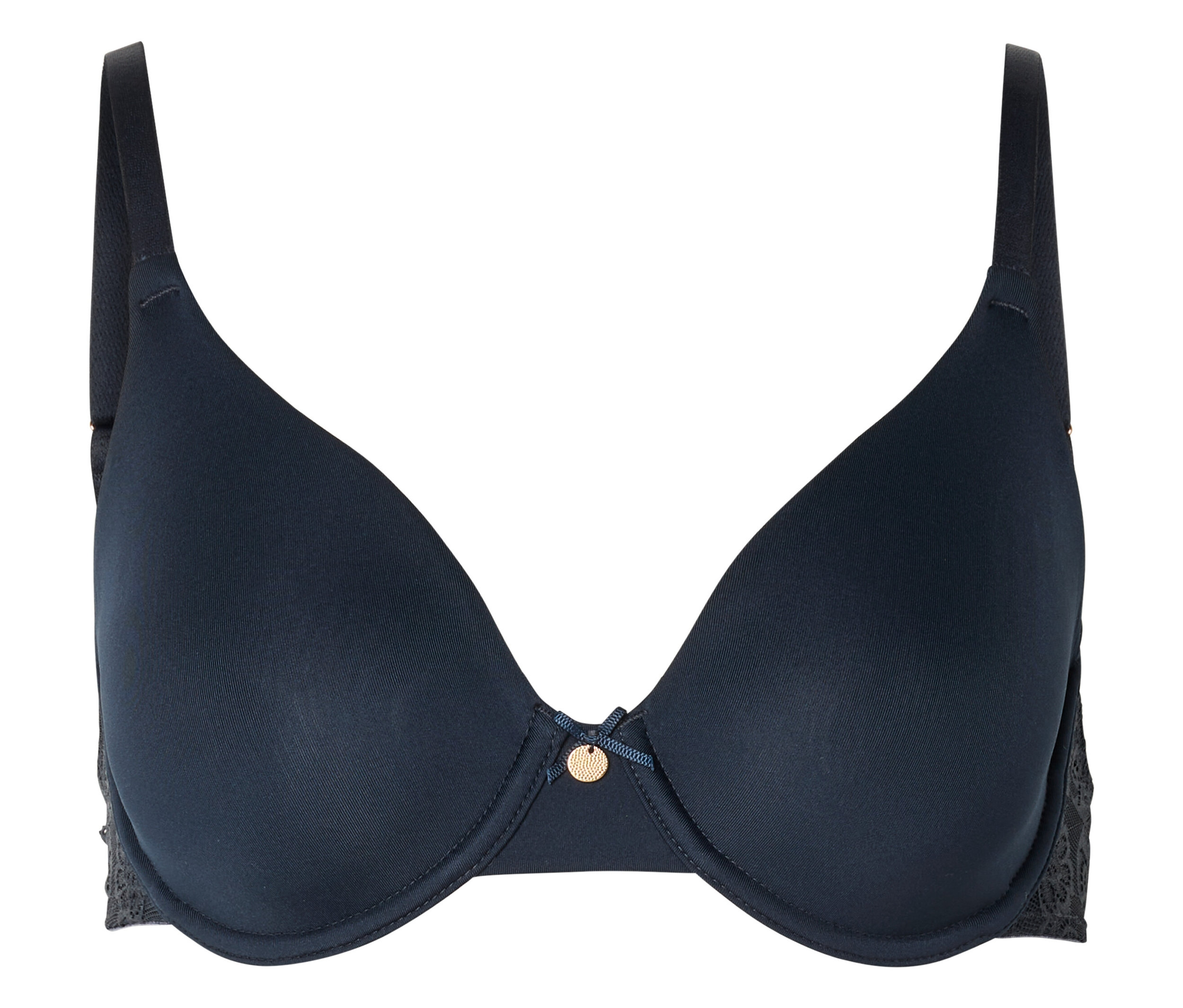 Tchibo - Biustonosz z fiszbinami- niebieski