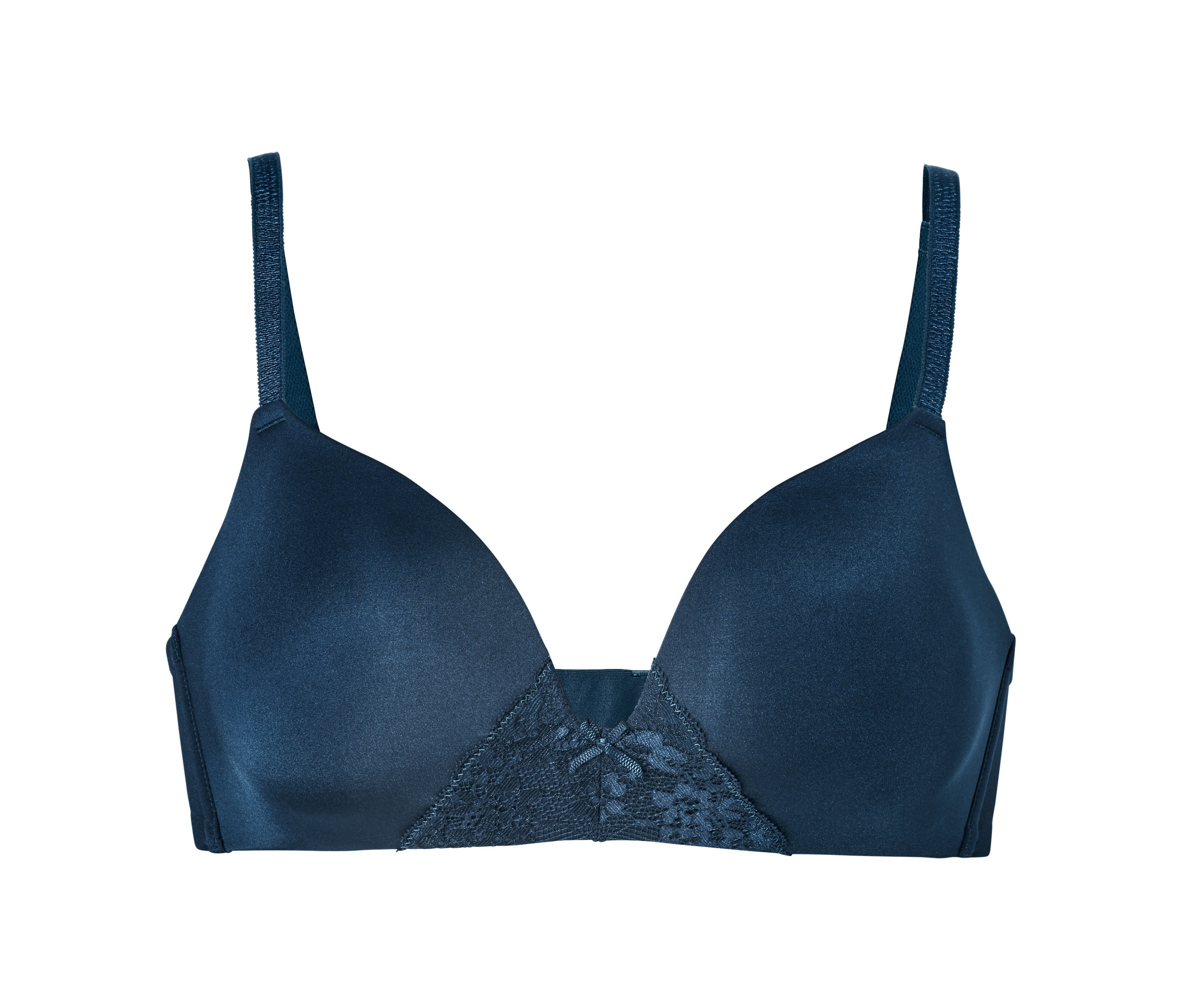 Tchibo - Biustonosz z miękkimi miseczkami- niebieski