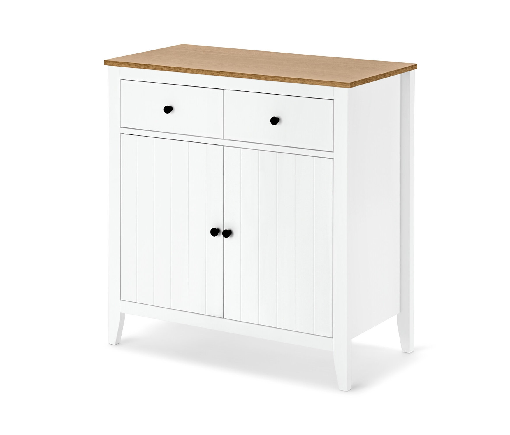 Tchibo - Szafka typu sideboard - kolor: brązowy/biały