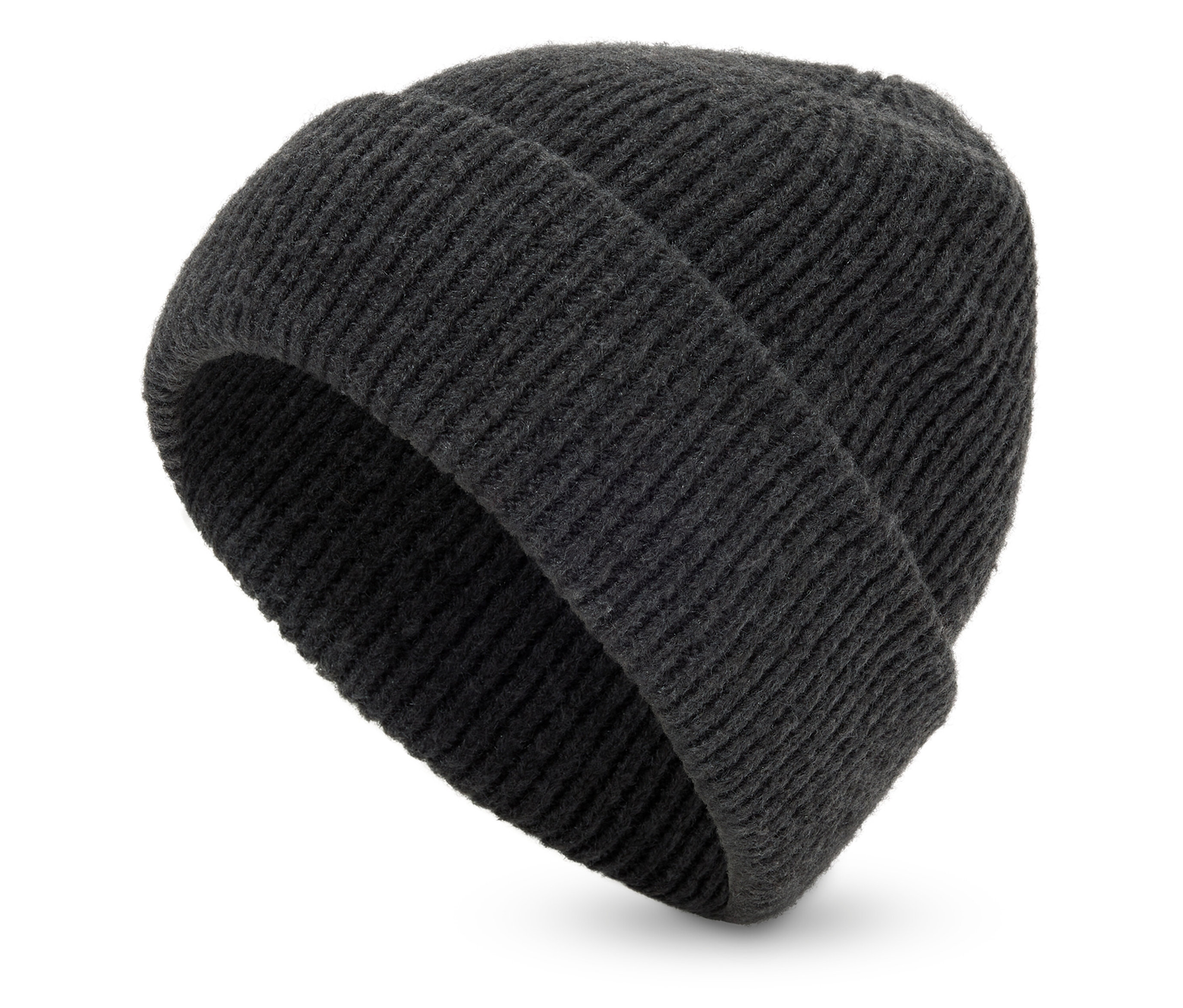 Tchibo - Czapka z dzianiny - kolor: szary