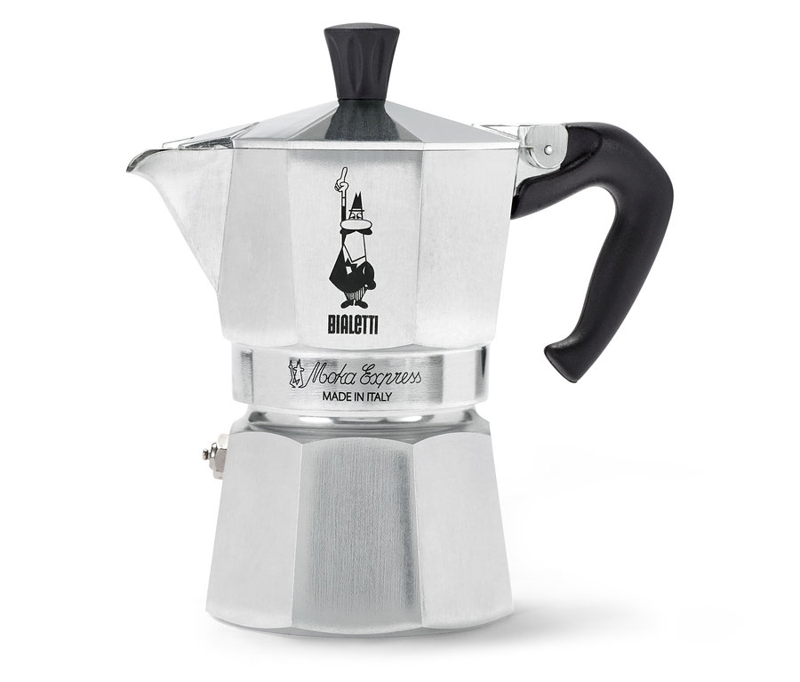 Bialetti Moka Express, 130 ml, srebrna