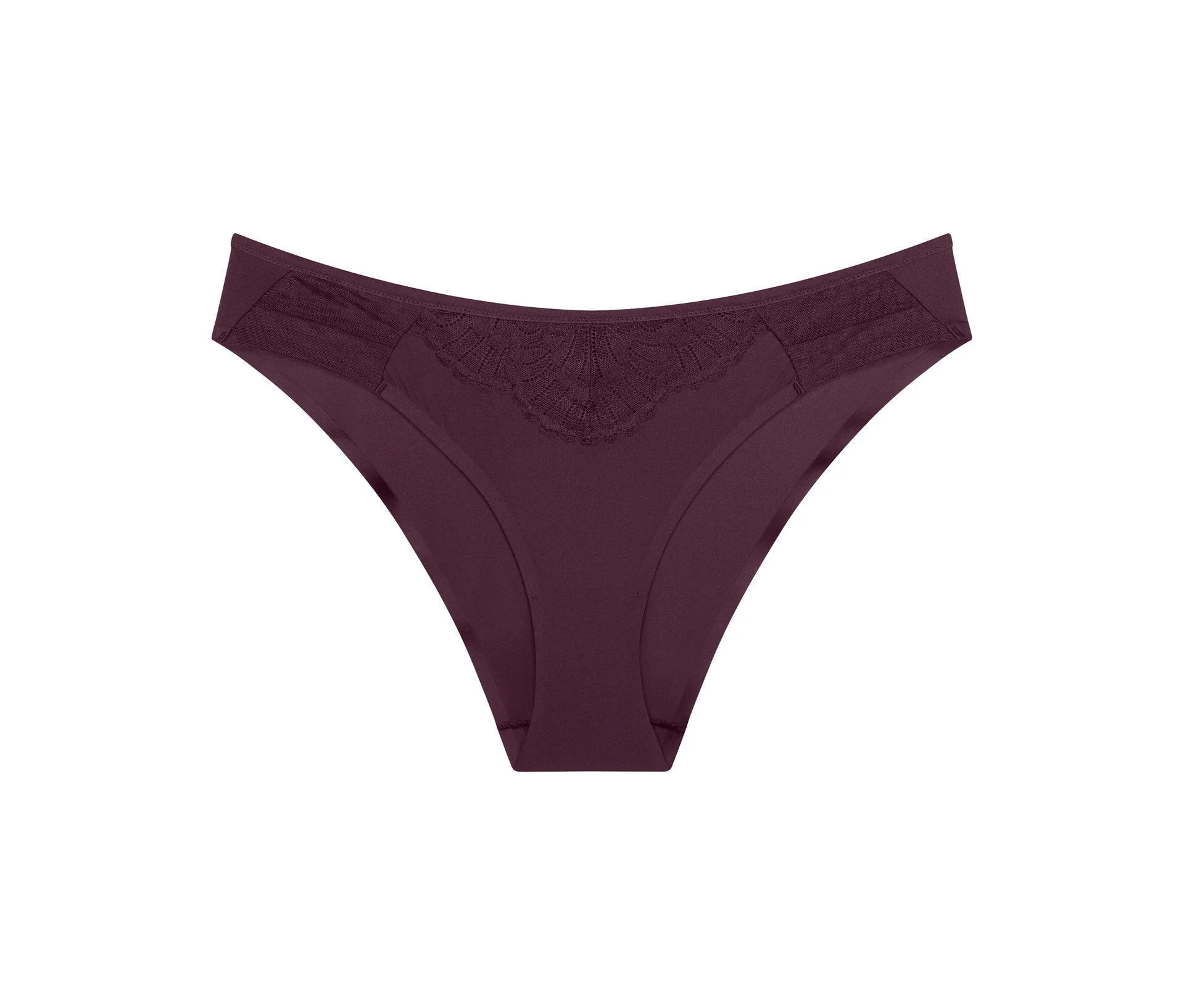Figi tai Triumph Love in Lace, burgundowe