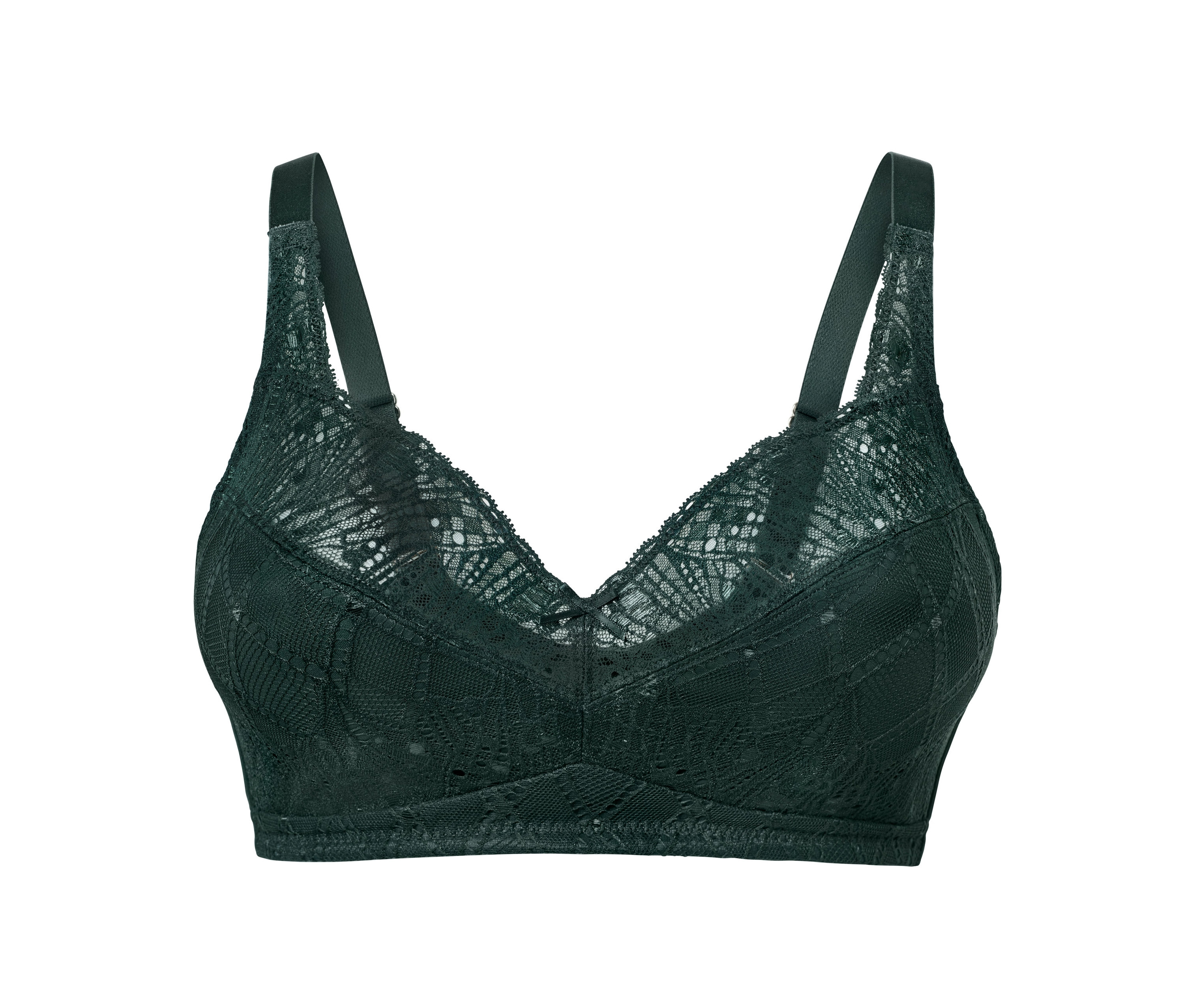 Tchibo - Miękki biustonosz, zielony