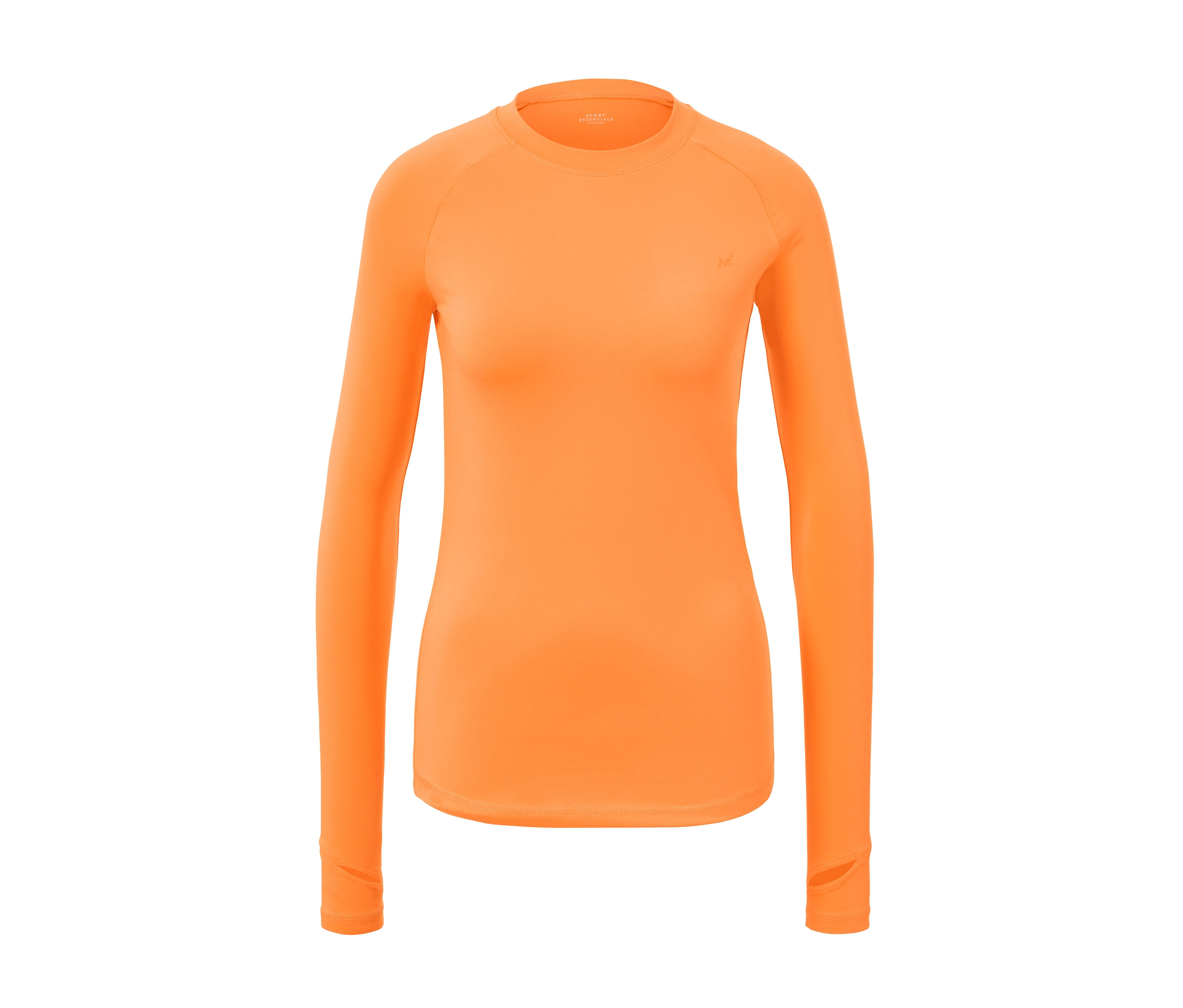 Tchibo - Koszulka funkcyjna z długim rękawem, niebieski/zielony