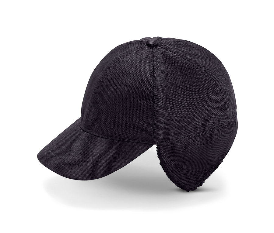 Ciemnoniebieska czapka funkcyjna.