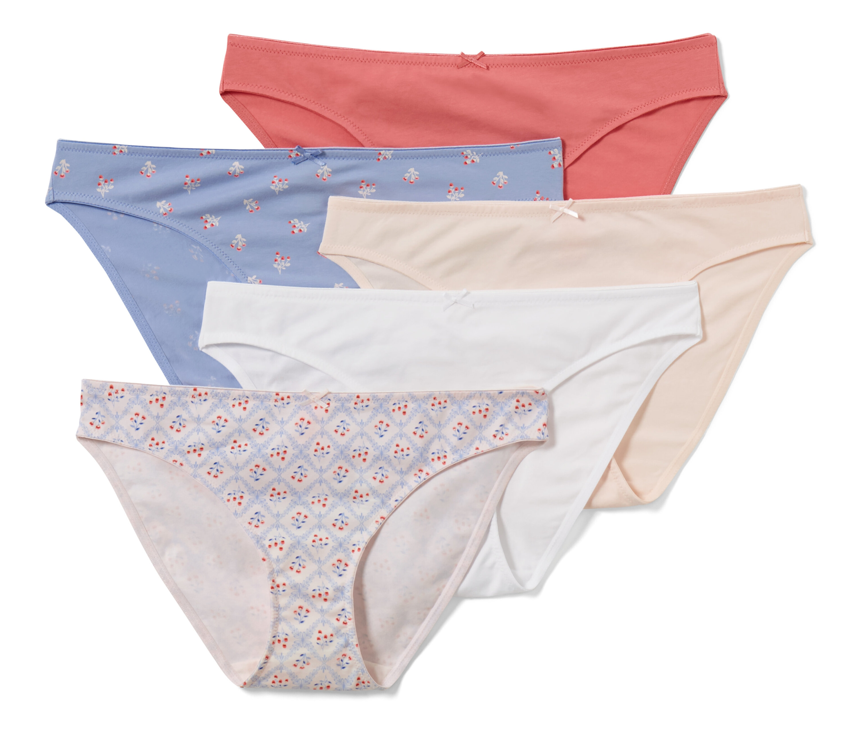 Tchibo - Figi- biały/jasnoniebieski